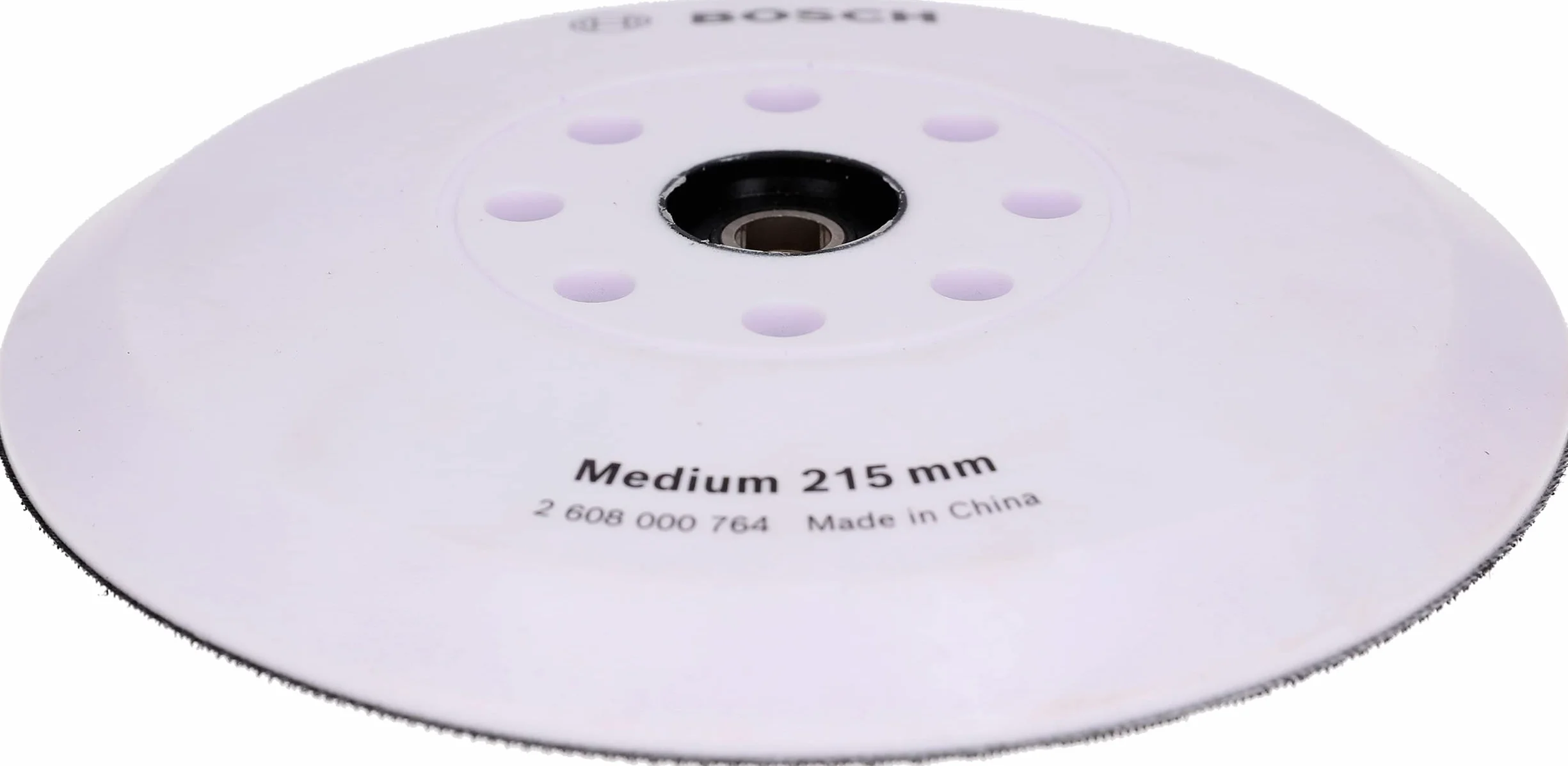 Bosch 1 x talerz podporowy średni Ø 215 mm (do Bosch Professional GTR 550, akcesoria do szlifierki do suchej zabudowy)