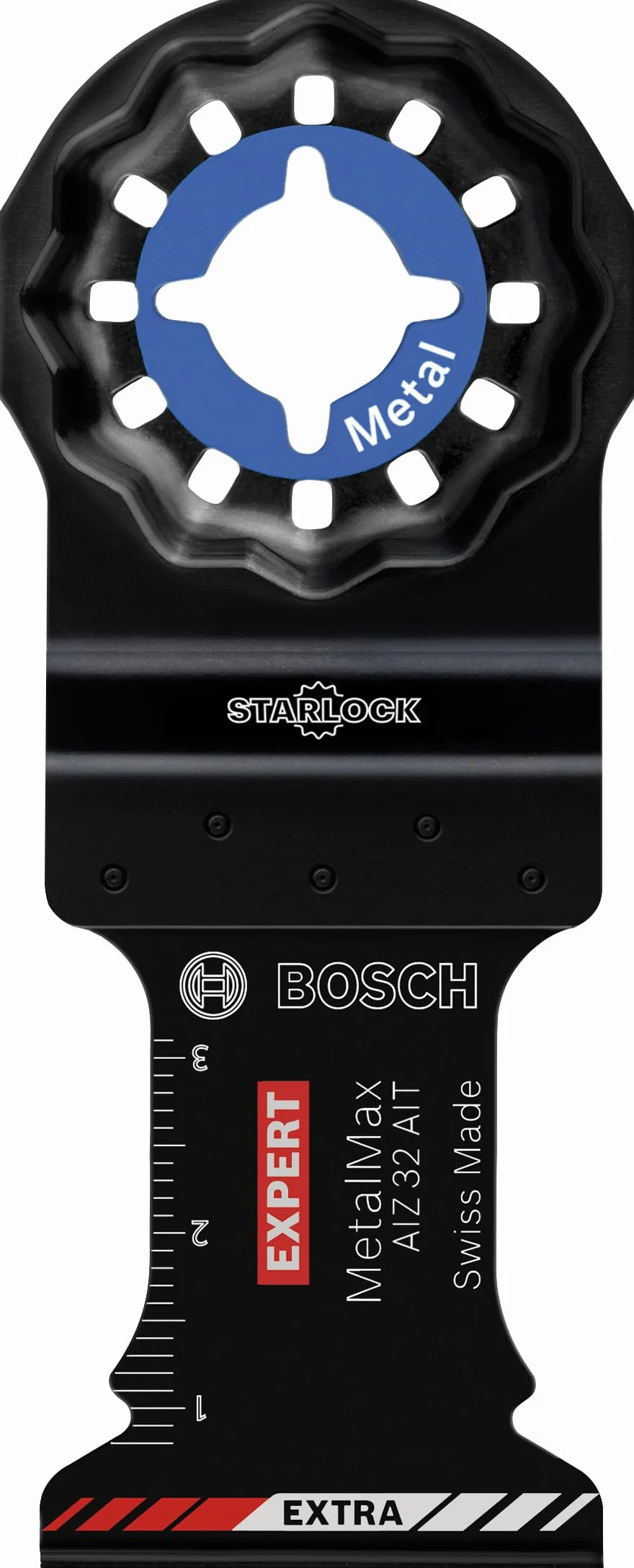 Bosch Professional 1x Brzeszczoty do cięcia wgłębnego EXPERT MetalMax AIZ 32 AIT (do Stal, Stal nierdzewna, Szerokość 32 mm, Akcesoria Narzędzie wielofunkcyjne)