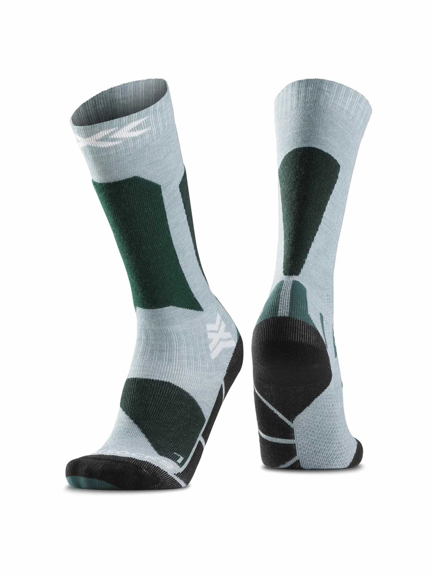 X-Socks Ski Discover OTC Junior - wysokowydajne skarpety narciarskie dla dzieci zapewniające dodatkowy komfort, optymalną wydajność i trwałość na stokach dla młodych narciarzy