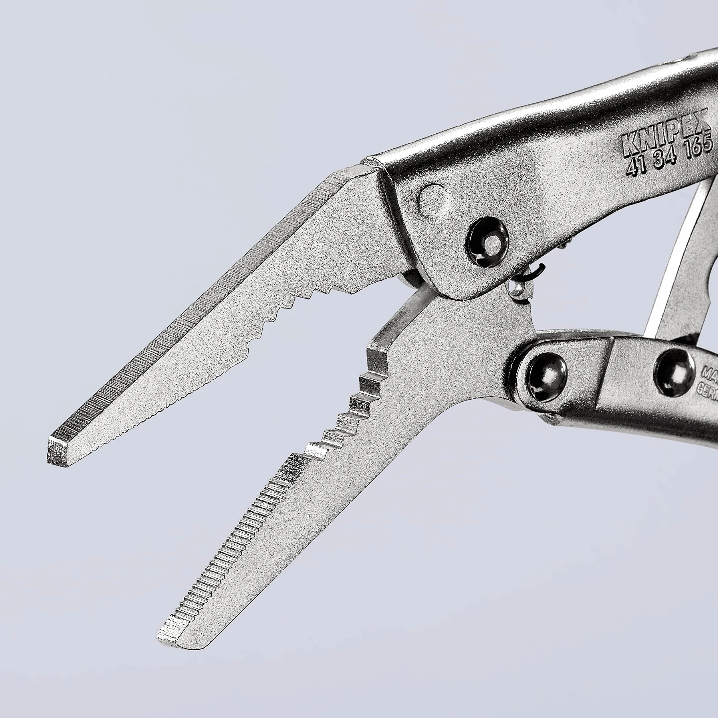 KNIPEX Szczypce zaciskowe Ocynkowane 165 mm, 41 34 165