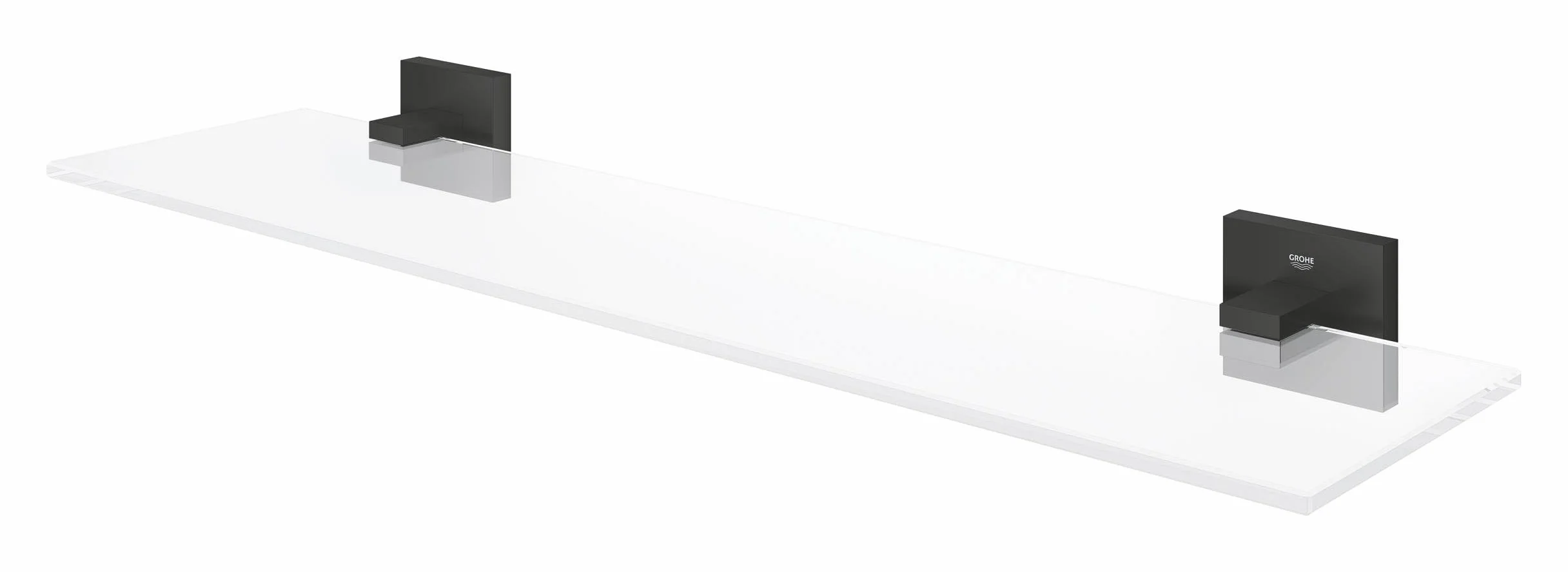 GROHE 411092430 Start Cube Shelf szklana półka, matowa czerń