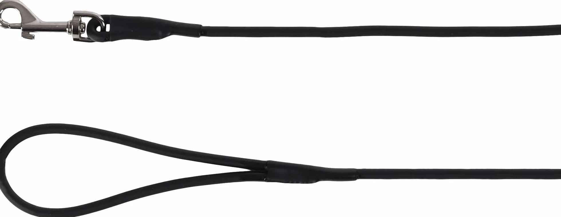 Flamingo Caspar Smycz treningowa i szkoleniowa dla psa czarna 5m 6mm