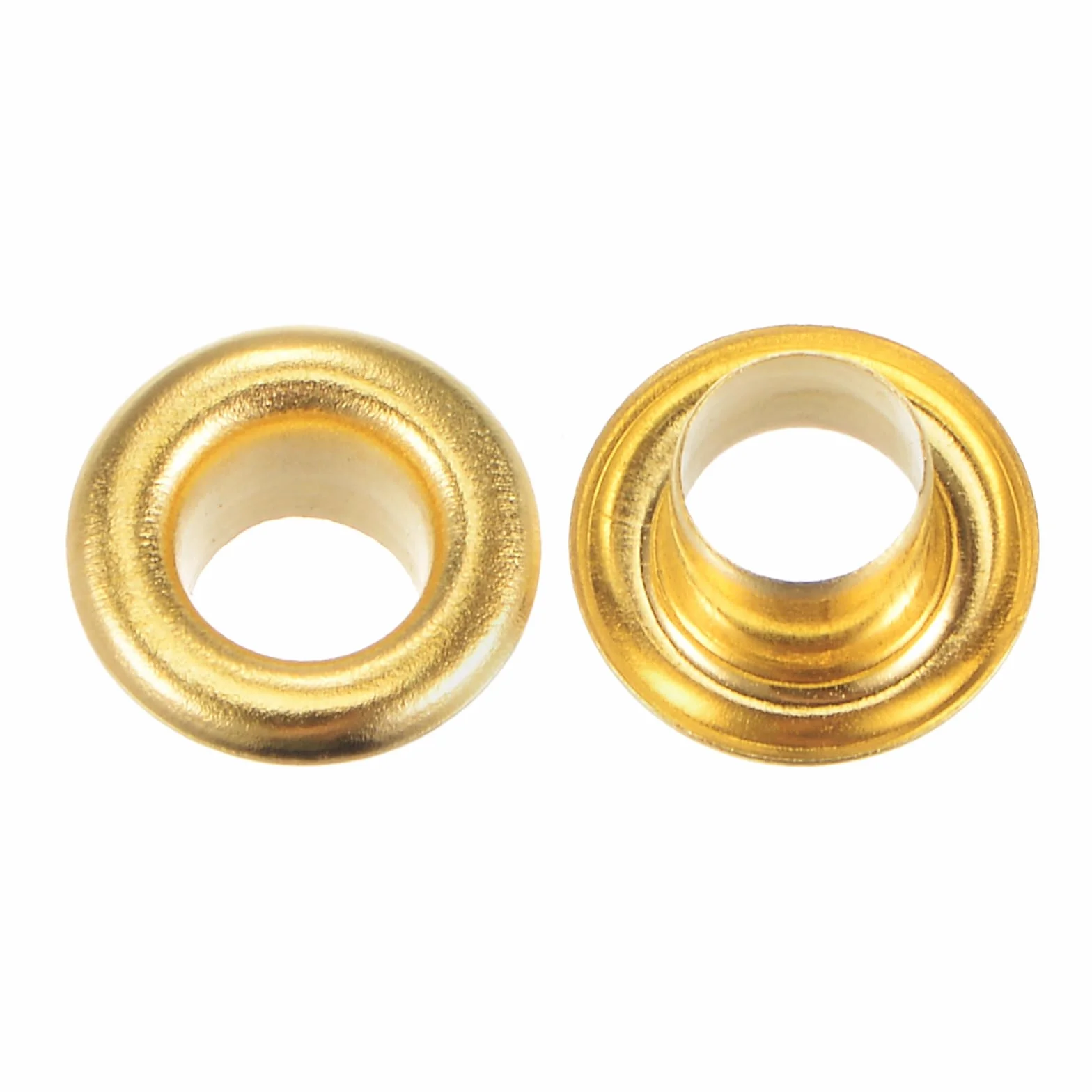 Zestaw 300 sztuk metalowych oczek QUARKZMAN 4 mm / 1/6 cala z podkładkami do butów, ubrań, pasków, etykiet, toreb, tkanin, skóry, projektów DIY (złoto)