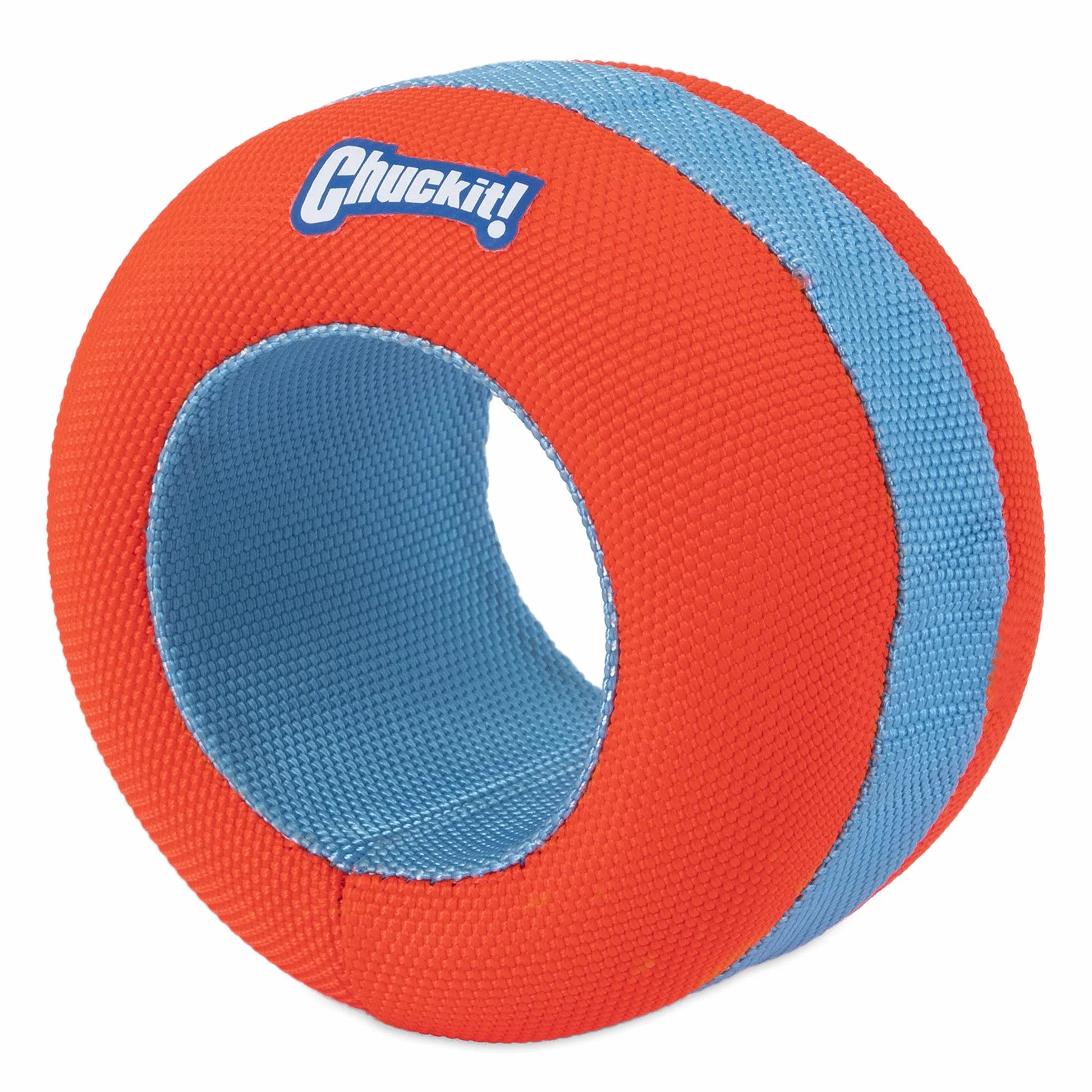 Chuckit! - Amphibious Roller – zabawka do pościgu dla psów – niezatapialna zabawka, która unosi się na powierzchni wody, koło do zabaw wodnych, rozmiar uniwersalny, średnica 10 cm