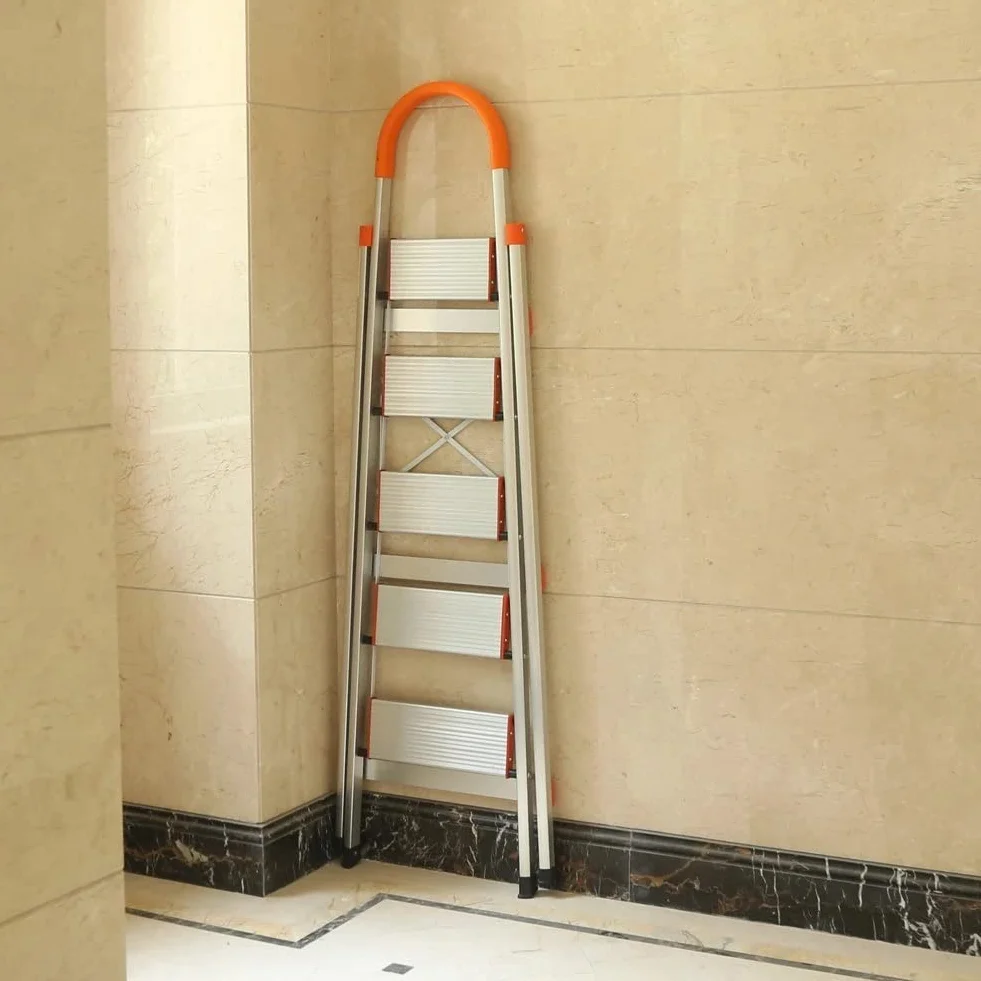 TREPPE Aluminiowa składana drabina 5 stopni