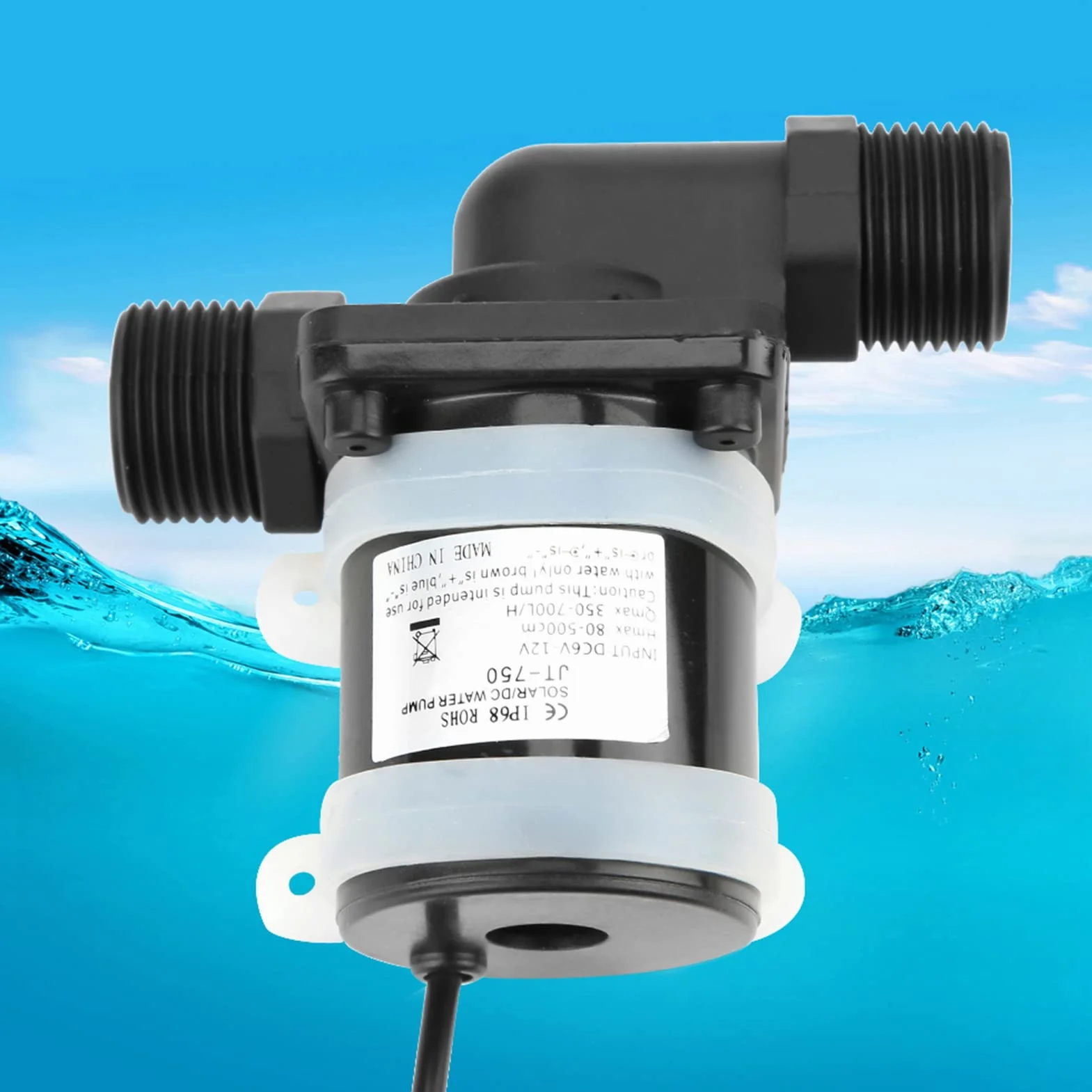 Pompa wodna DC 12V Mini Circulating Boost 100°C do gorącej wody