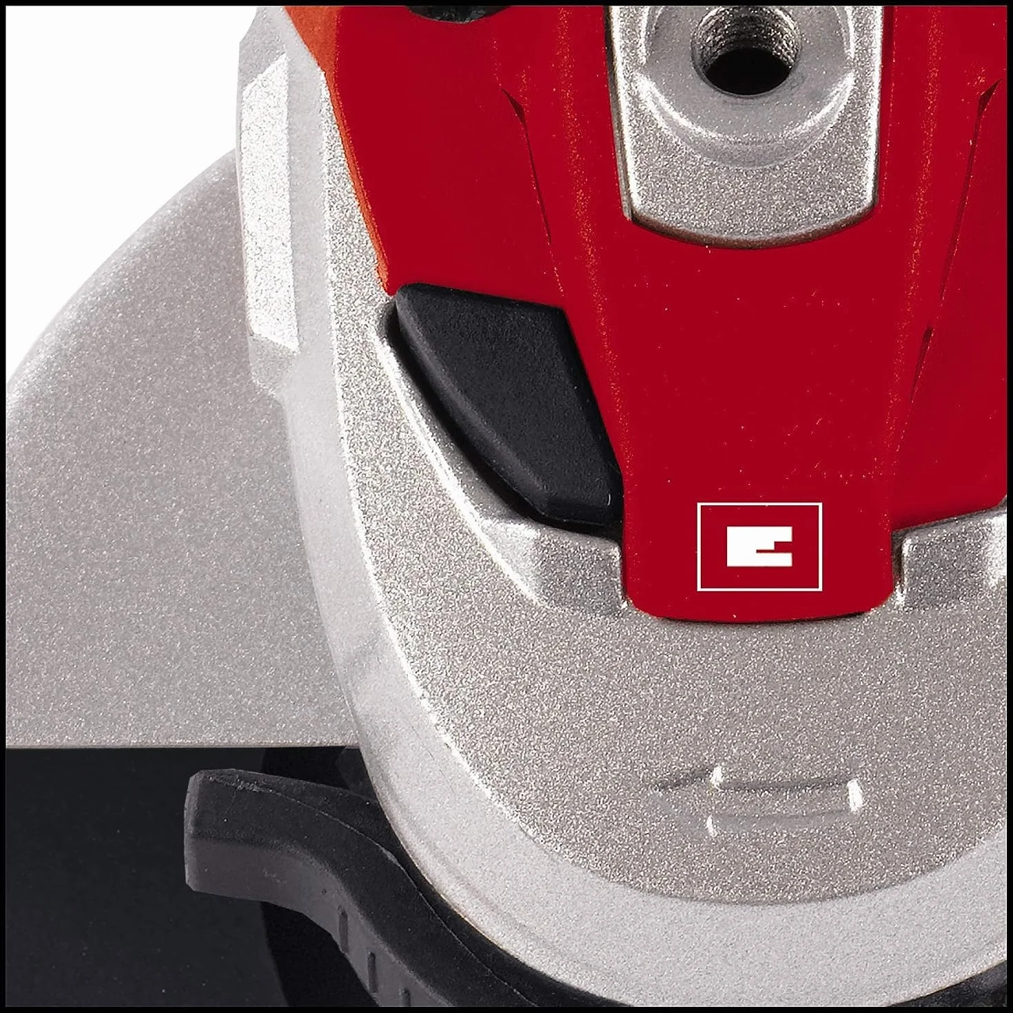 Einhell Szlifierka kątowa TE-AG 125 CE (1100 W, tarcza Ø 125 mm, stała elektronika, osłona ochronna, klucz w regulowanym dodatkowym uchwycie, bez tarczy tnącej)
