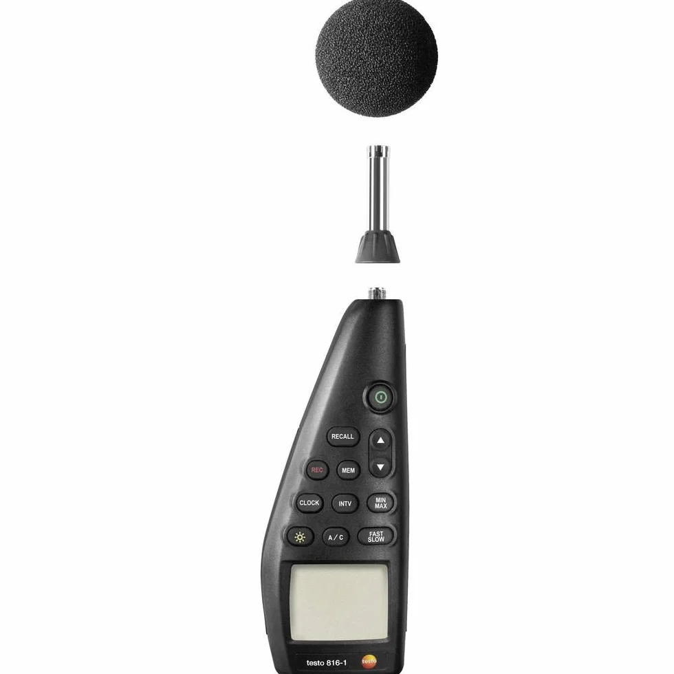 Testo rejestrator dźwięku 816-1 30-130 dB 20 Hz – 8000 Hz