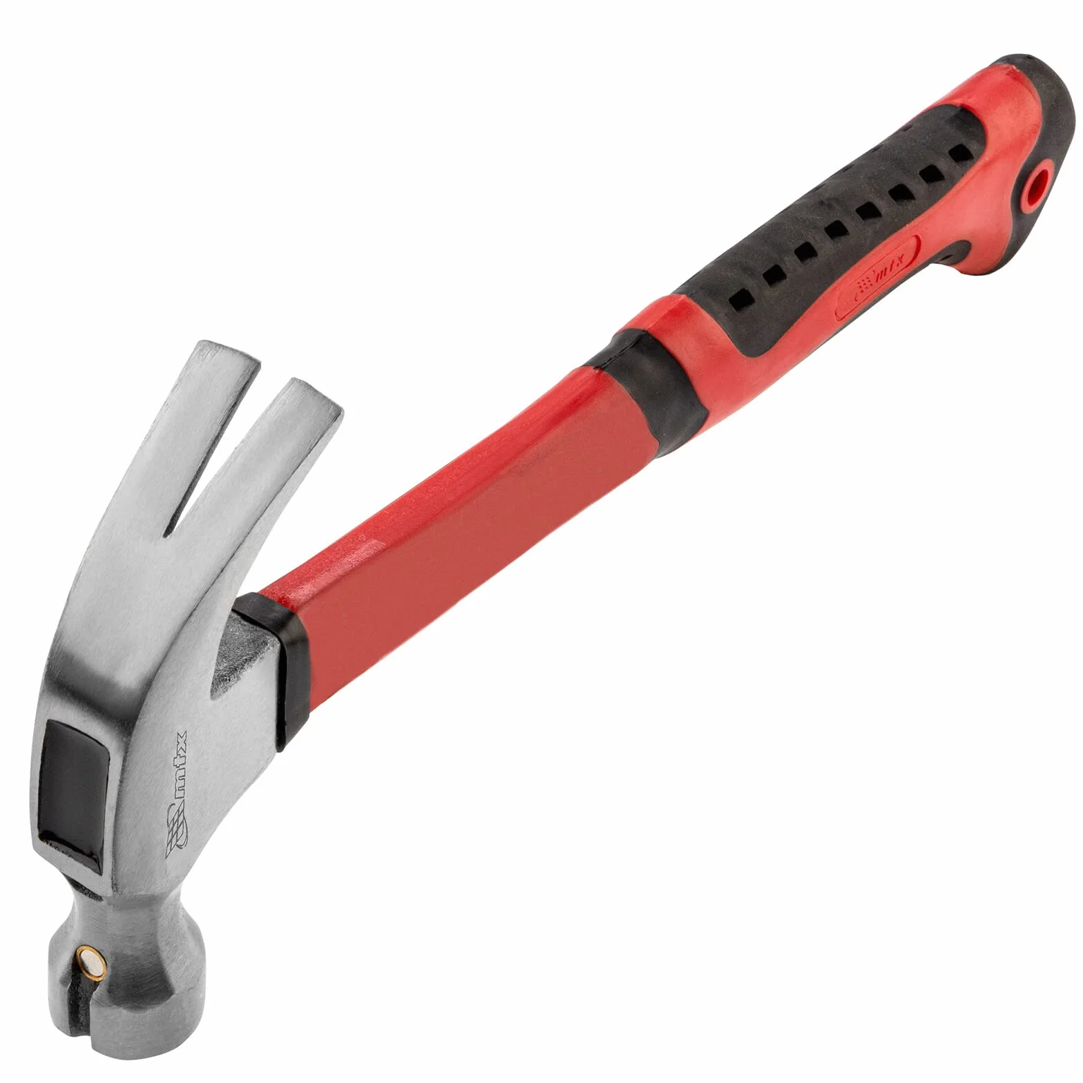 Młotek Ciesielski z Magnesem, Trzonek Fiberglass, 450 g - MTX