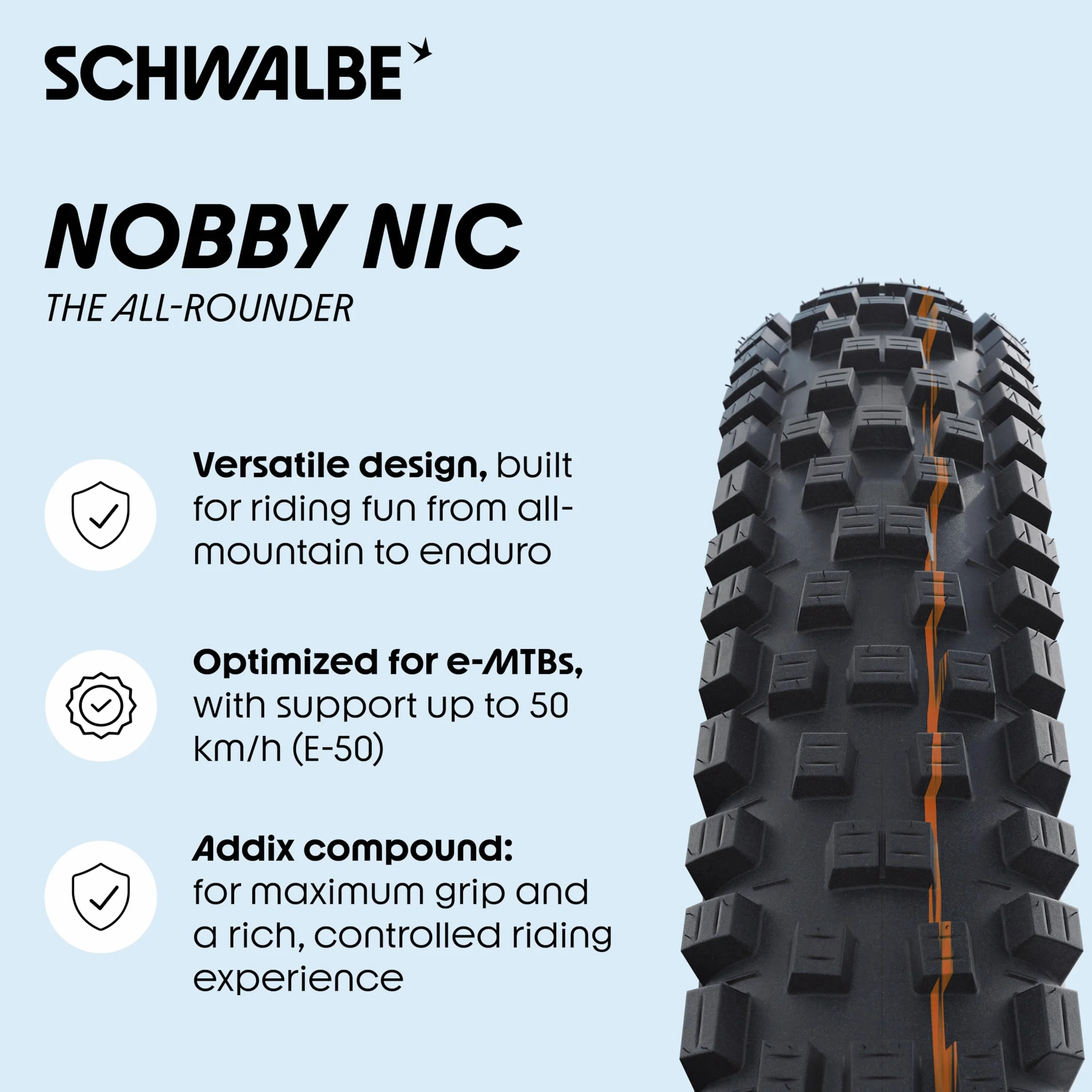 CU.SCHW.NOBBY NIC 29x2.40 EVO S.GROUND TLE PL.N/MA