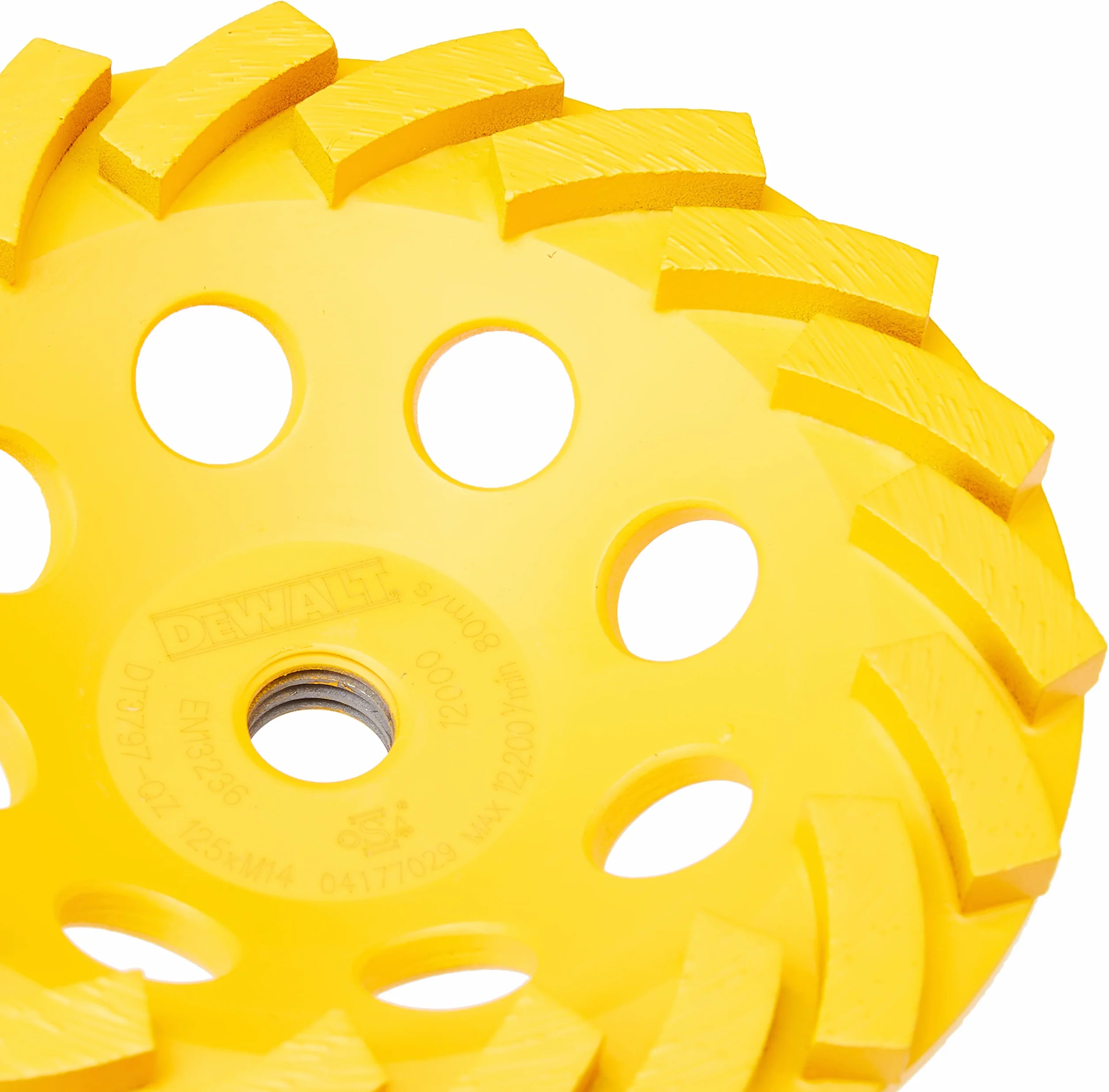 DEWALT Praktyczny Tarcza copa 125mm rosca m14 turbo dla profesjonalistów i majsterkowiczów do pracy profesjonalnej 125mm