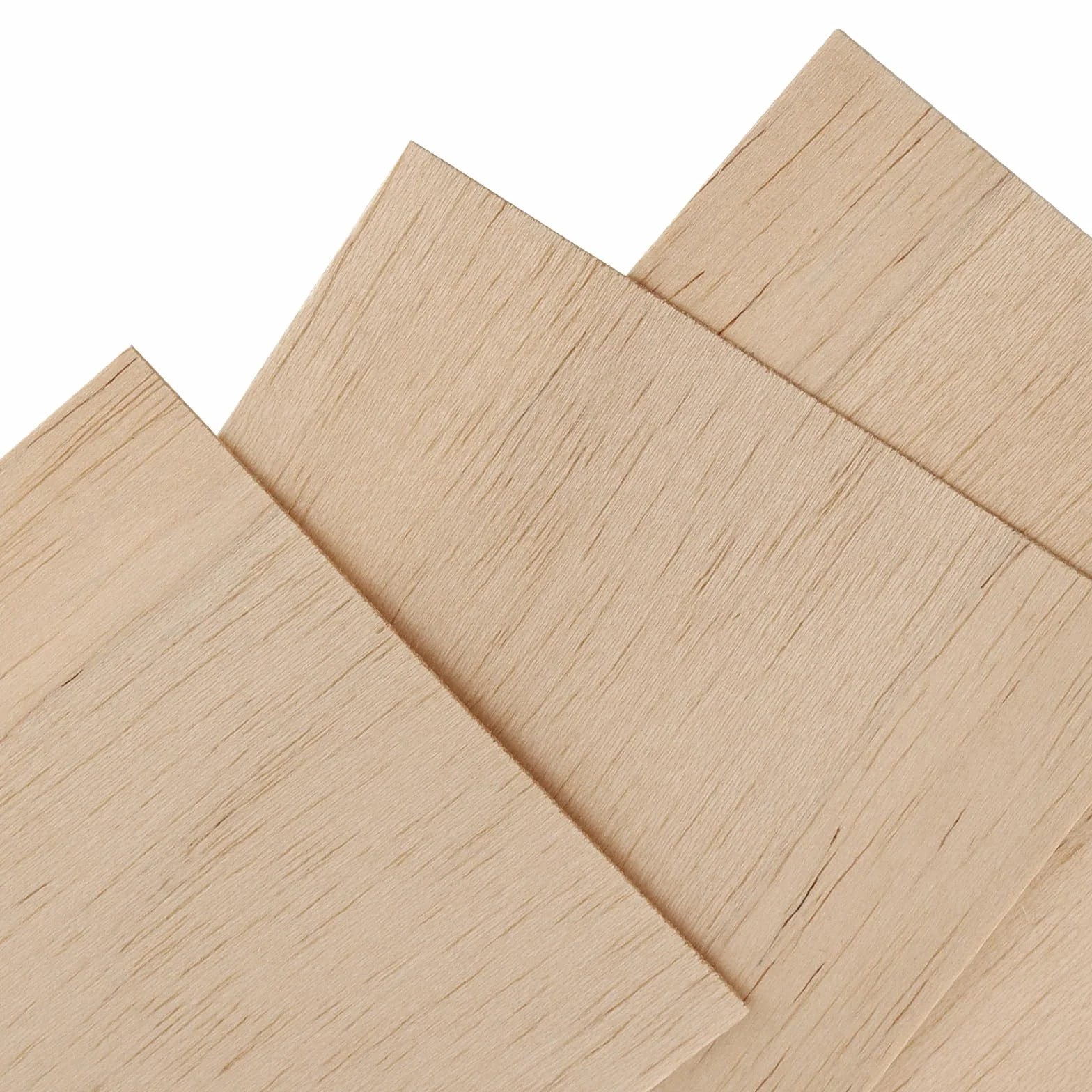 Płyty ze sklejki paulownia 1 mm 200 x 100 mm 16 sztuk do modelarstwa grawerowania