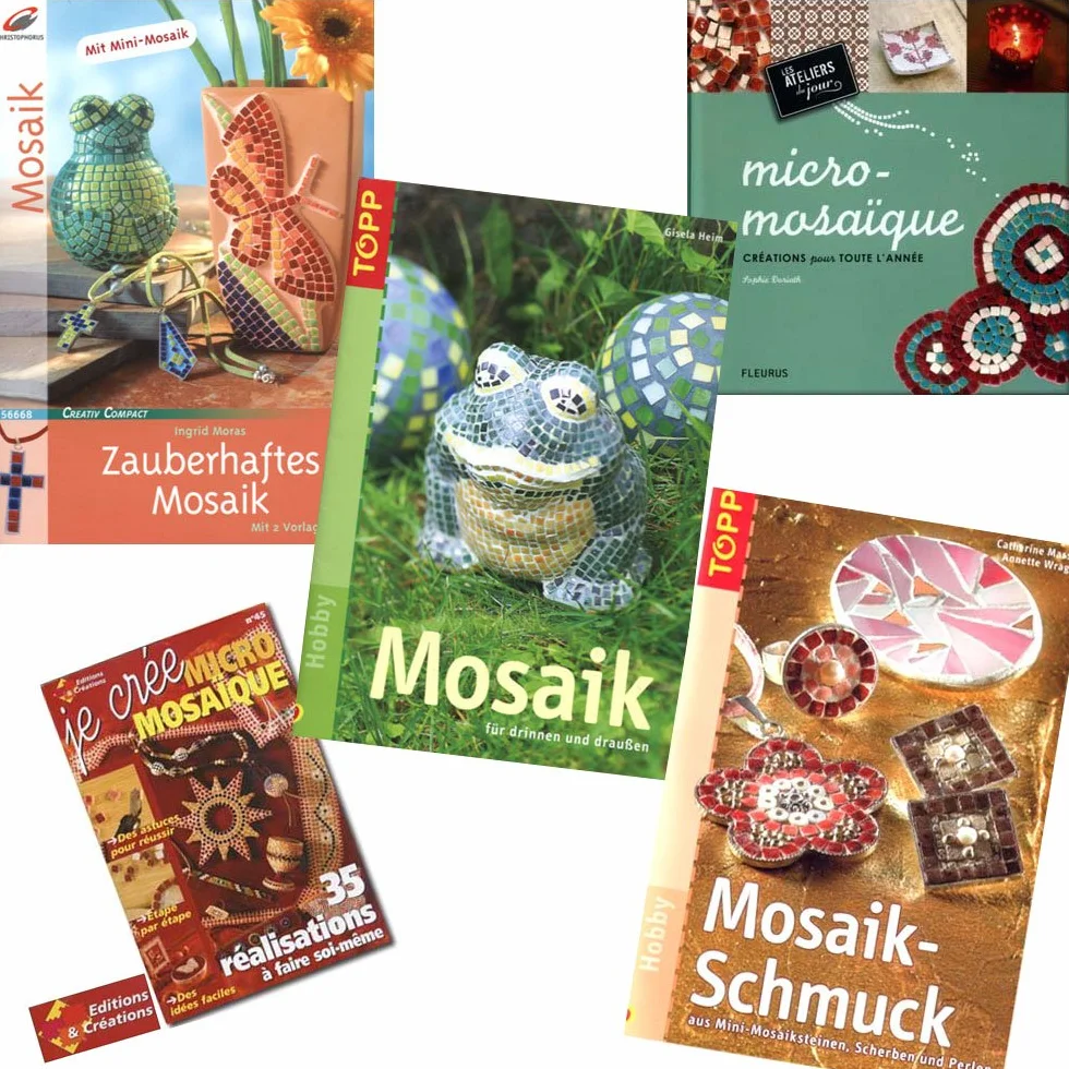 ALEA mozaika mini ceramika 5 mm 500 sztuk mieszanka kolorów MXAL