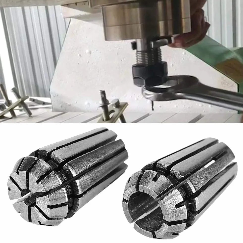 Precyzyjne uchwyty zaciskowe CNC 1/4" 1/8" do frezarki tokarki 2 sztuki