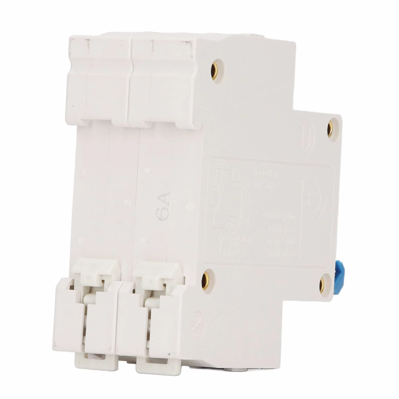 FILFEEL Wyłącznik 2P DC 4kA Icu 6kV Uimp Szybkie Wyzwalanie dla Systemów Fotowoltaicznych i Nie Tylko (20A)