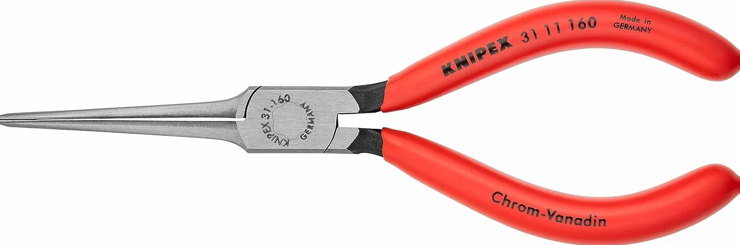 KNIPEX Szczypce chwytające (szczypce chwytające wydłużone) w opakowaniu z zawieszką z tworzywa sztucznego, 31 11 160 SB