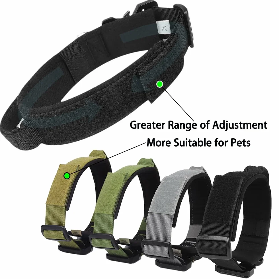 Kolczan Taktyczny Na Psa Outdoor Adventure - Użycie Policyjne, Wytrzymały Nylon Wysokiej Jakości Z Klamrą Ze Stali Nierdzewnej, Trwały Do Poszukiwań I Ratunków (Czarny, L)