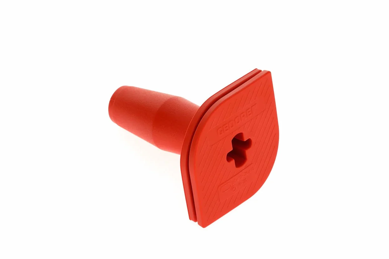 GEDORE Uchwyt ochronny do dłuta od 250 mm długości, ergonomiczny, podwójna płyta ochronna, wysokie bezpieczeństwo, PCW, 108 UNI
