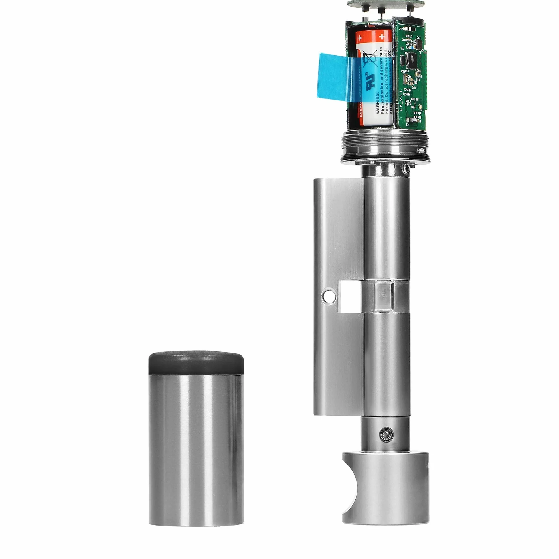 Orno ZS-851 cylinder z gałką z kartą i czytnikiem etykiet zbliżeniowych, IP65 (35 mm), czarny