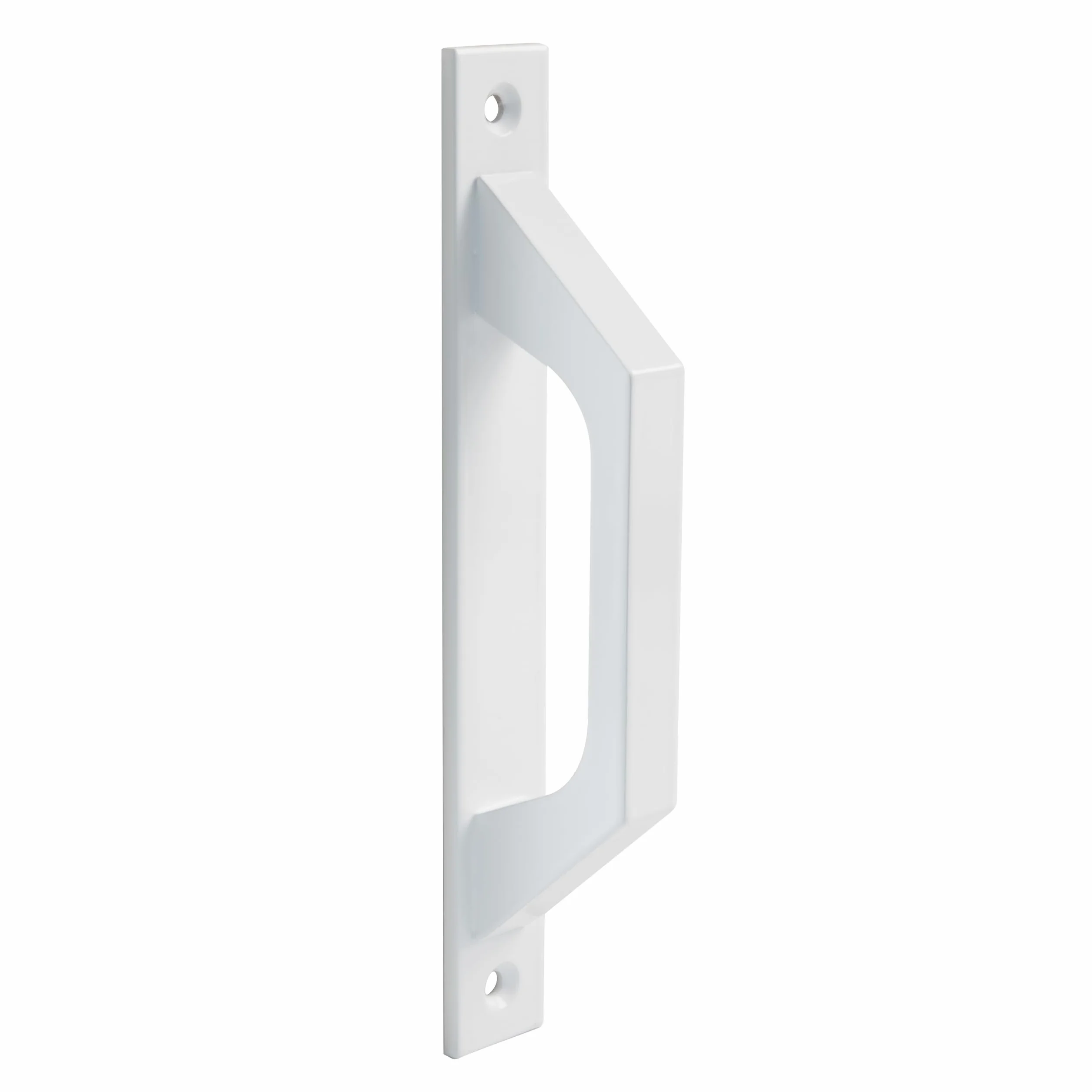Amig - Aluminiowa klamka w kolorze białym do drzwi przesuwnych lub składanych - 198 x 25 x 40 mm | Funkcjonalny i wygodny uchwyt