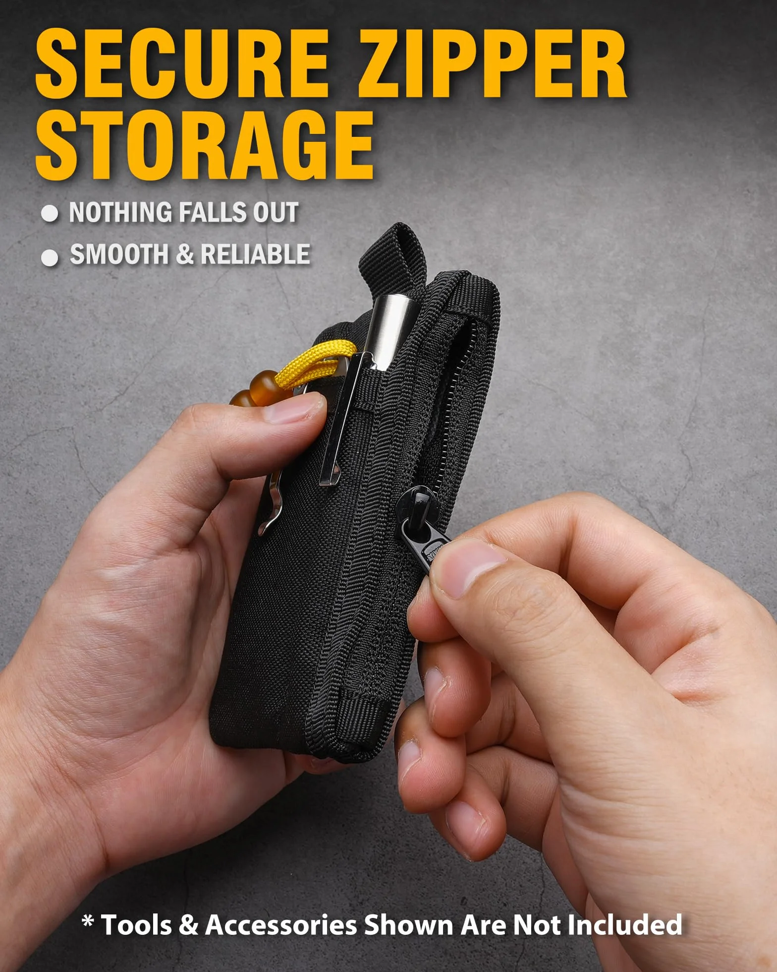 VIPERADE VE28 woreczek EDC 6 w 1, kompaktowy organizer kieszonkowy EDC 500D, torba do przechowywania narzędzi Molle, mała portmonetka / uchwyt na karty / kieszeń na szwajcarski nóż wojskowy
