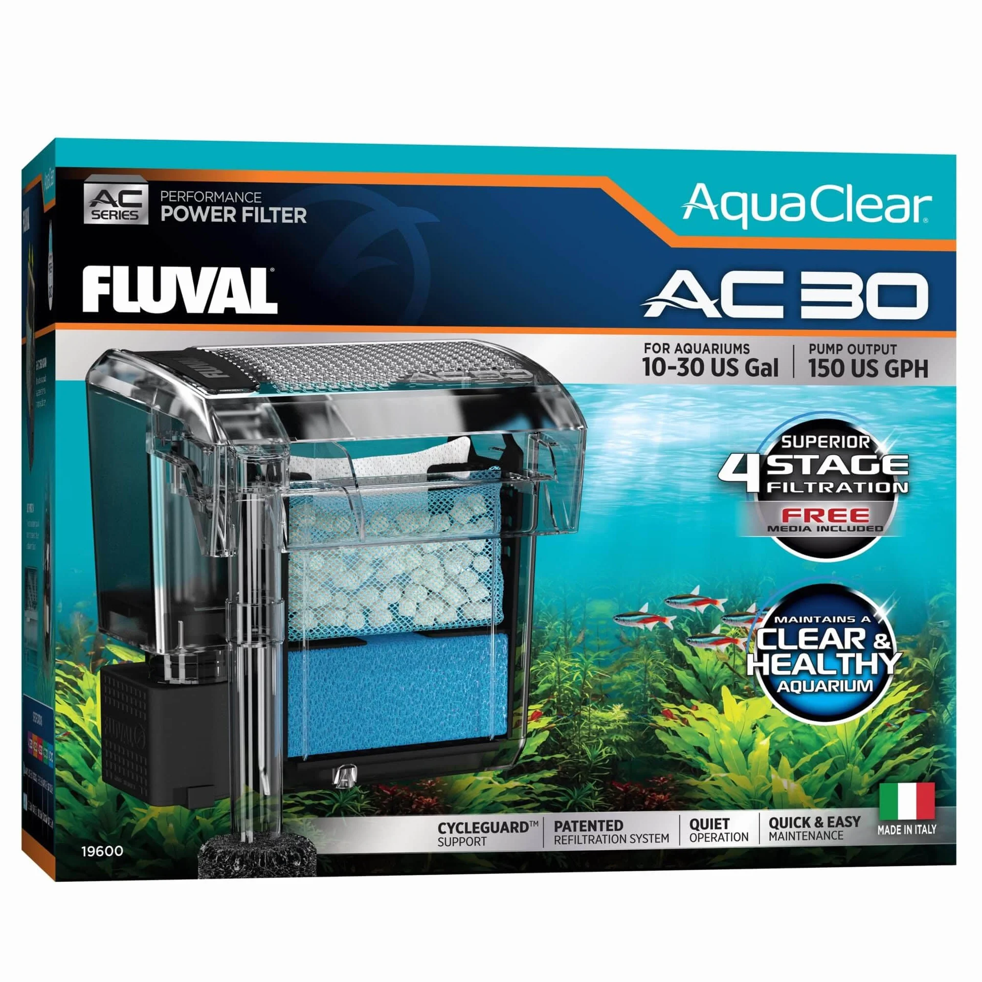 Fluval Zestaw do konserwacji filtra do akwarium AquaClear AC30