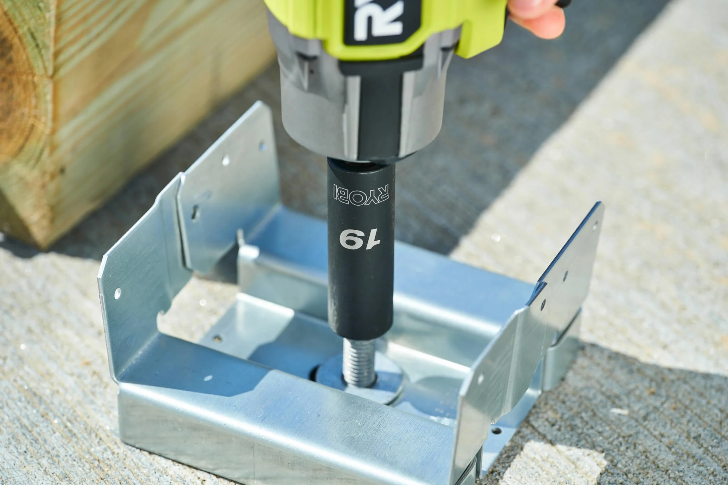 RYOBI Nasadki sześciokątne 1/2" (17, 19, 21 mm) - RHDIS10PC