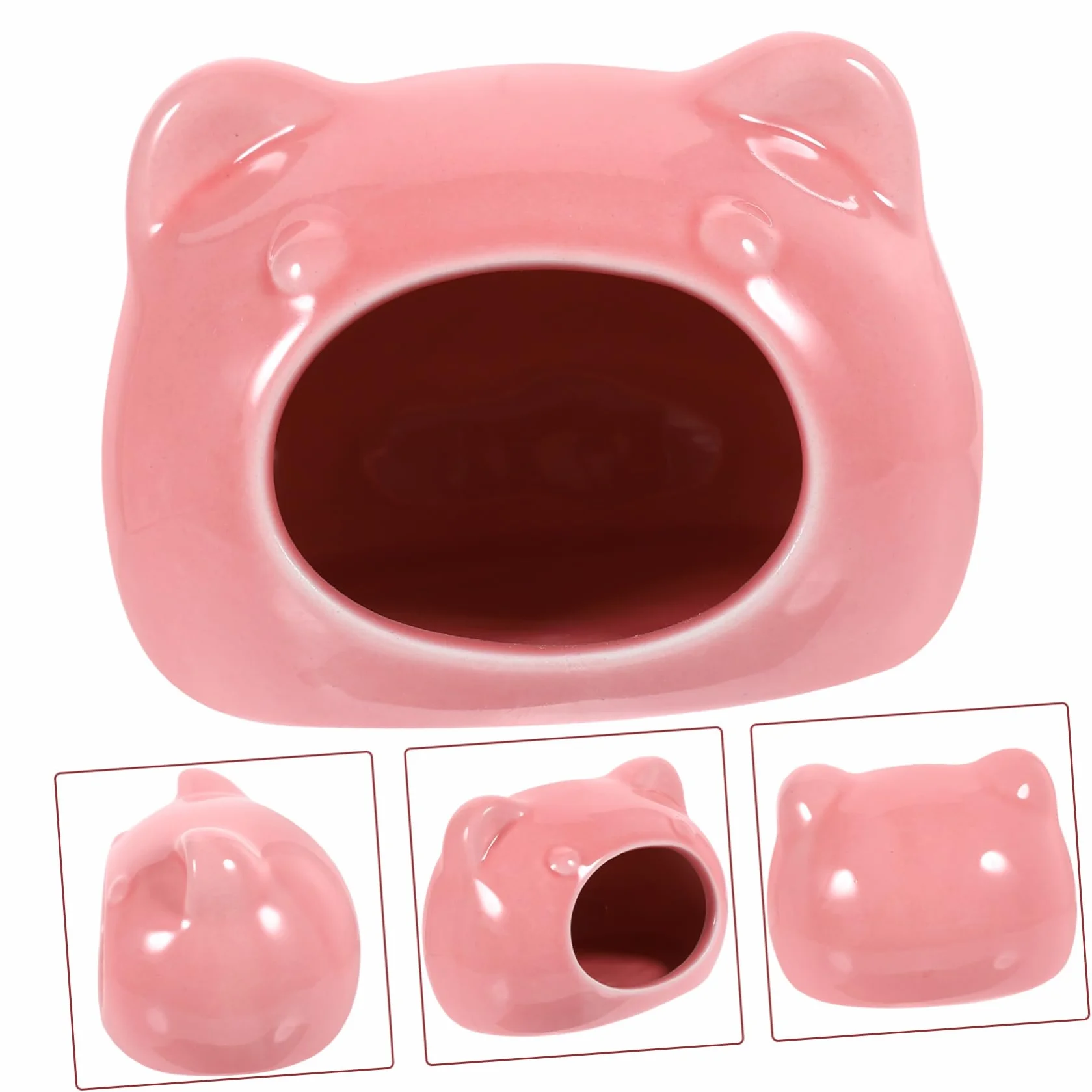 Toddmomy Ceramiczne Gniazdo Do Dla Chomika Ceramiczne Gniazdo Dla Chomika Ceramiczna Kryjówka Dla Chomika Domki Dla Chomików Schronienie Dla Chomika Legowiska Dla Chomików