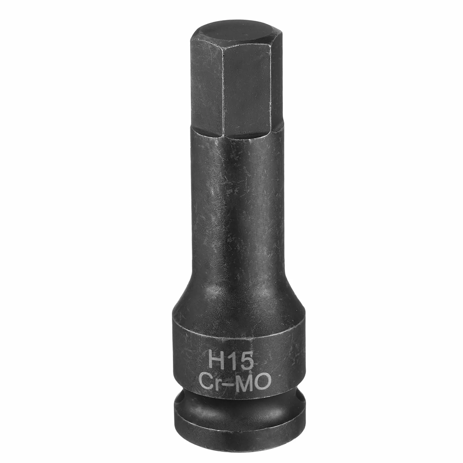 QUARKZMAN 15 mm sześciokątne gniazdo bitowe H15 1/2" stal CR-MO, fosforan, przedłużenie, sześciokątny adapter do gniazdka elektrycznego do naprawy prac samochodowych