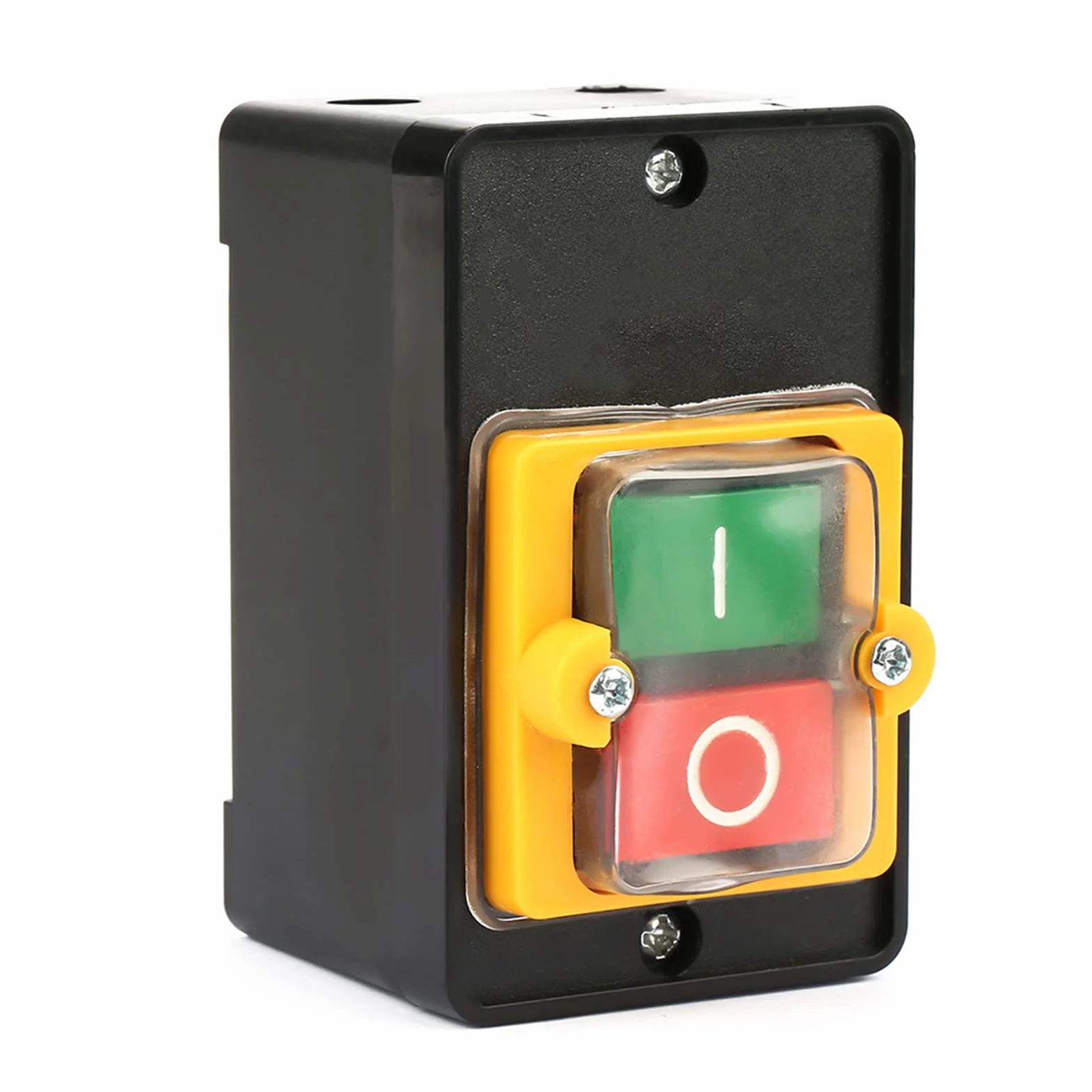 Hilitand Przełącznik przyciskowy AC220V/380V 10A włącznik/wyłącznik przyciskowy w mechanicznych maszynach tekstylnych