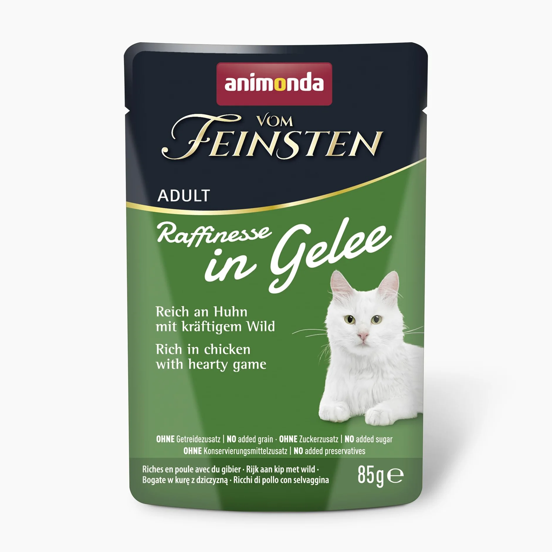 animonda Vom Feinsten Adult wyrafinowane gatunki galaretkowe 8 x 12 x 85 g