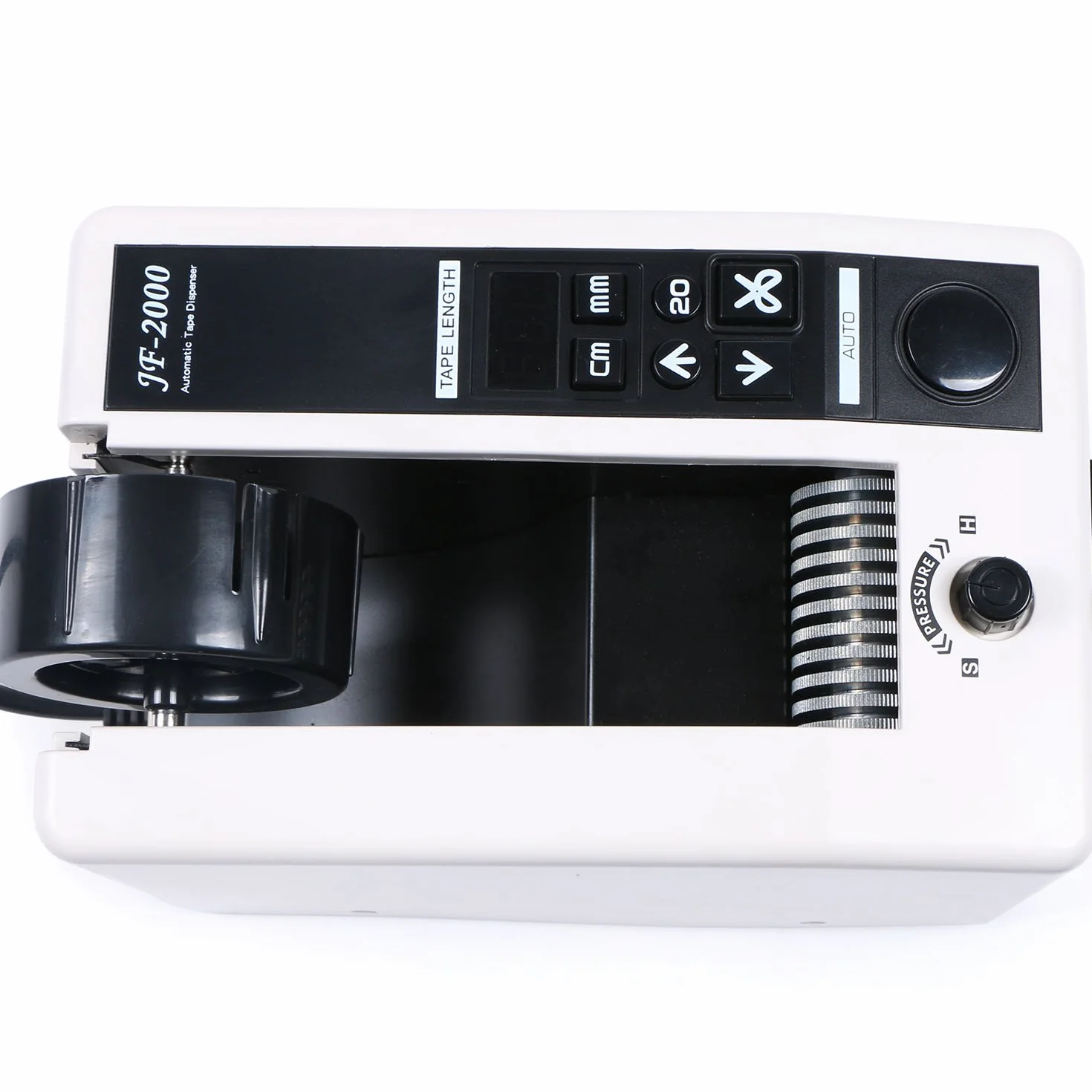 Automatyczny dozownik taśmy JF-2000 18W 3-cyfrowa dioda LED do taśm 7-50 mm długość 20-999 mm