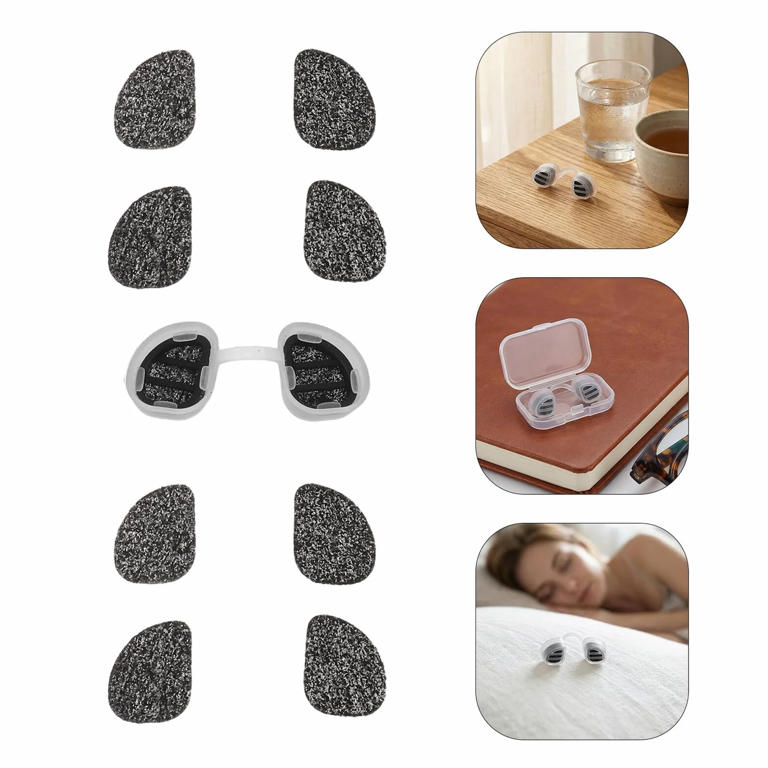 Carbon Nose Filters for Allergies Dust Protection Spray Tanning Welding
