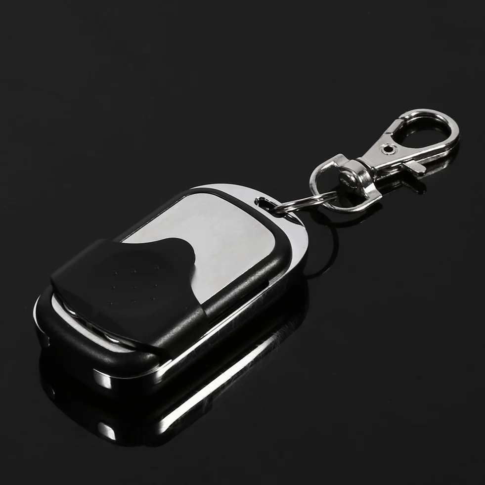 Wireless Remote Control Key Fob 433MHz 4-Channel Garage Door Opener Gate Blind Remote Duplicator for Alarm Systems