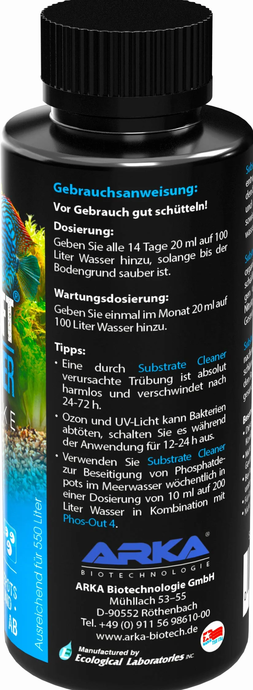 MICROBE-LIFT Substrate Cleaner 118 ml bakterie do akwarium słodkiej i morskiej