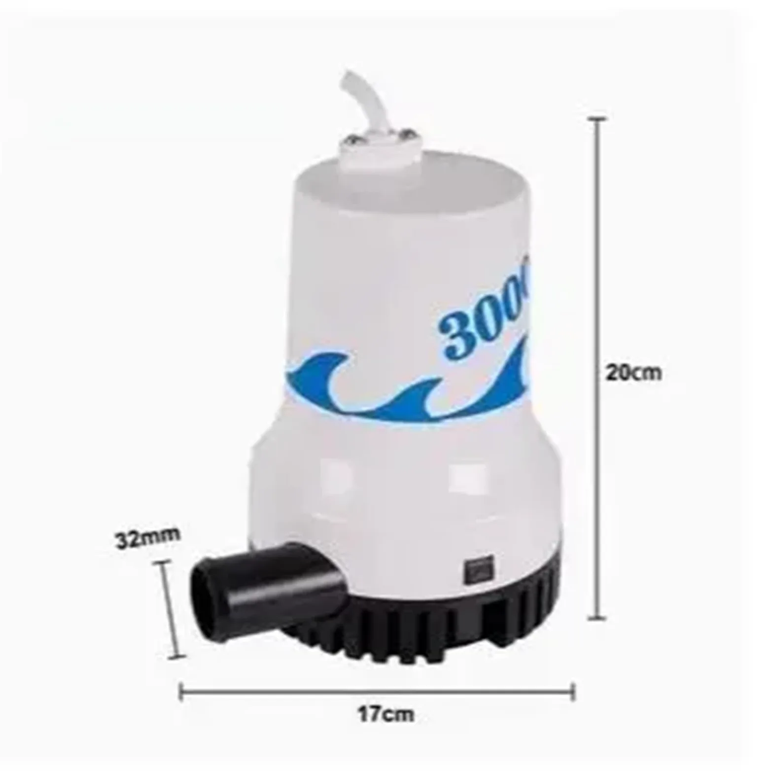 12 V DC woda 24 V G2500 2500GPH G3000 3000GPH pompa rolnicza, pompa zęzowa zanurzeniowa | 12 V DC woda 24 V G2500 2500GPH G3000 3000GPH maszyna do pompowania rolniczego, zęza zanurzeniowa (24 V G2500)