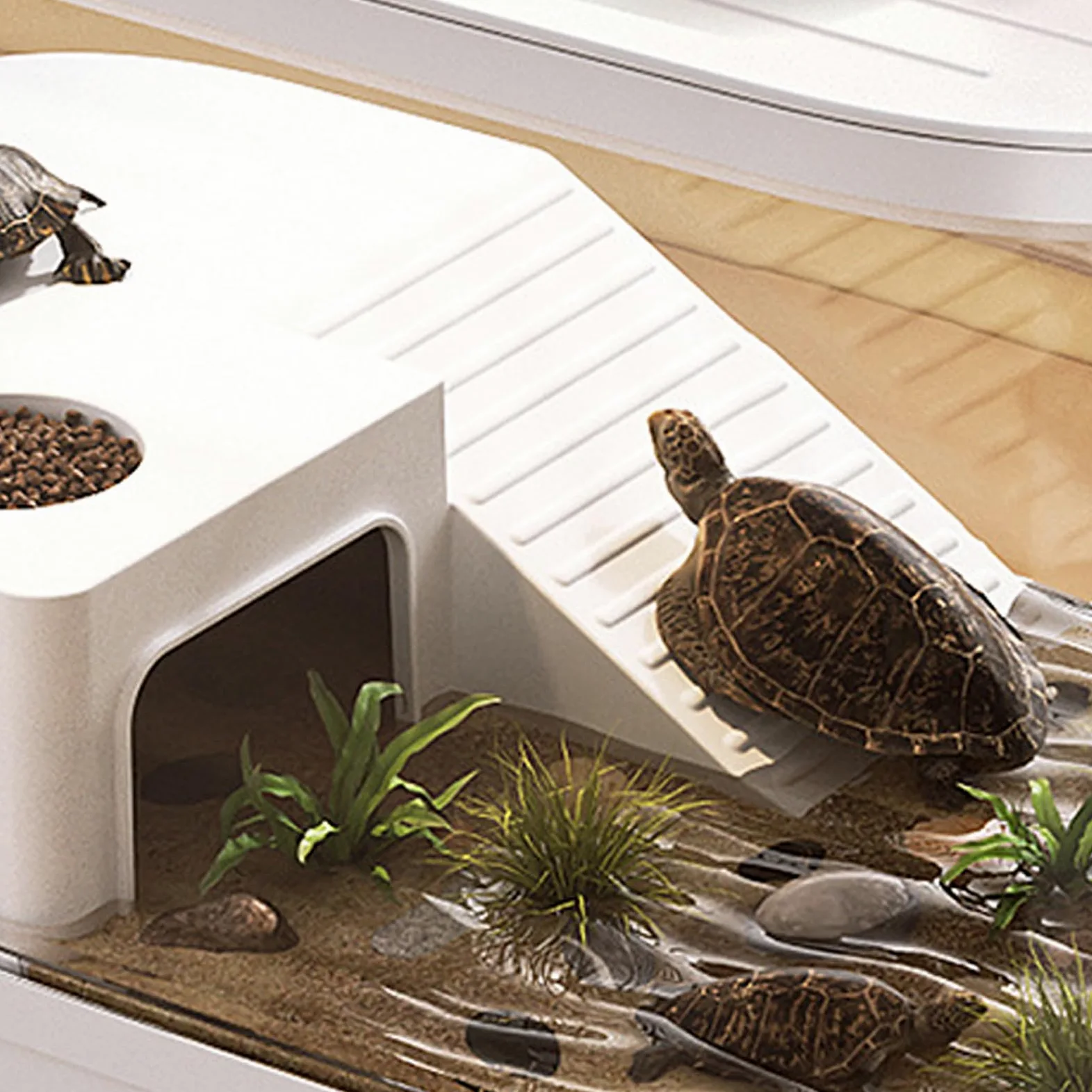 Terrarium dla brodatego | Vivarium dla gadów, pojemnik na ptaszniki, kameleony, brodate , gekony, ?ó?wie, ?aby | Pojemnik siedliskowy do hodowli ptaszników Dla pająków, kameleonów, ptaszników, brodatych smoków, żab, węży, gekonów i żółwi