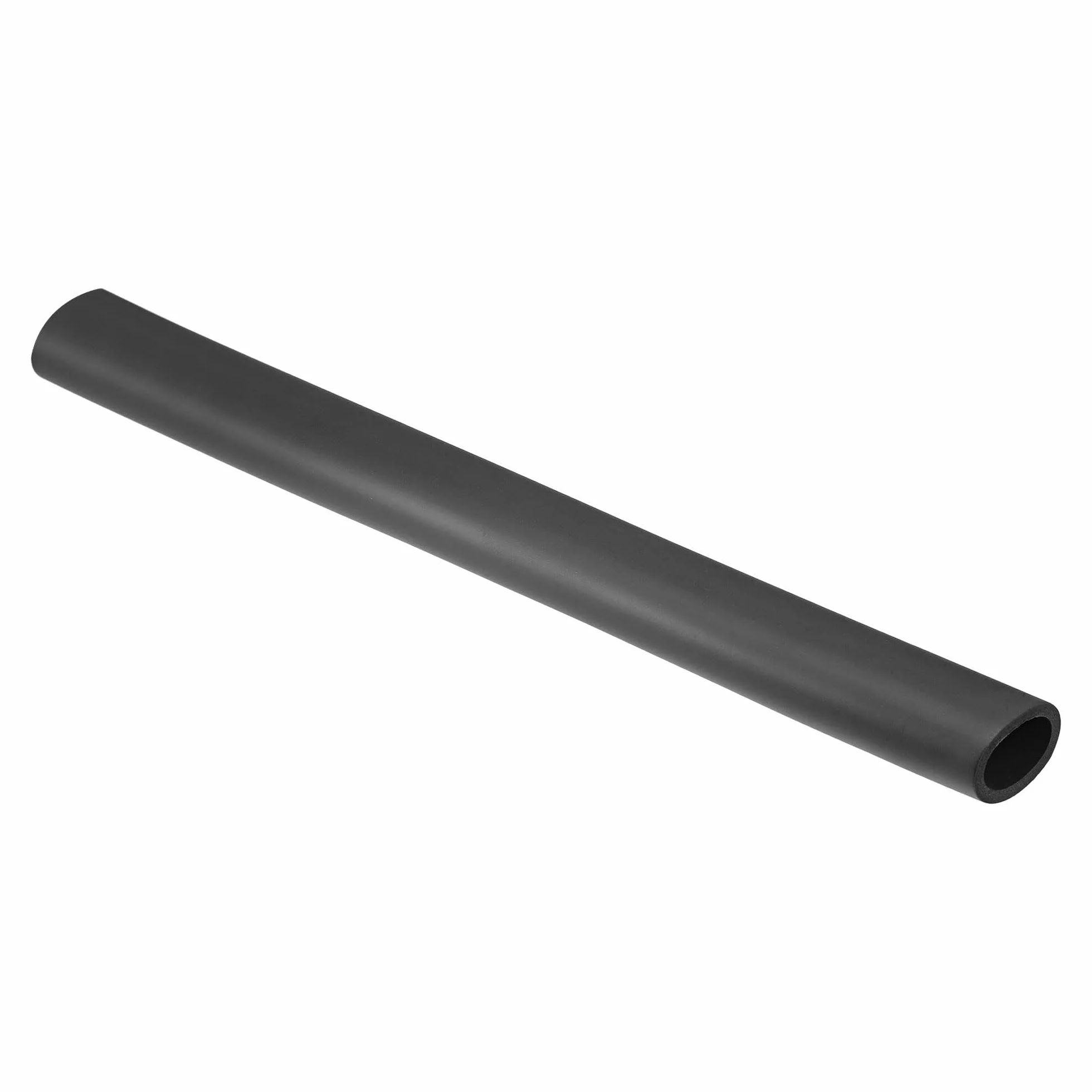 TOP-VIGOR Uchwyty do rur piankowych 36 mm ID 1/4" (6 mm) grubość ściany 50 cm czarne antypoślizgowe do fitnessu, wsparcie uchwytu narzędzi