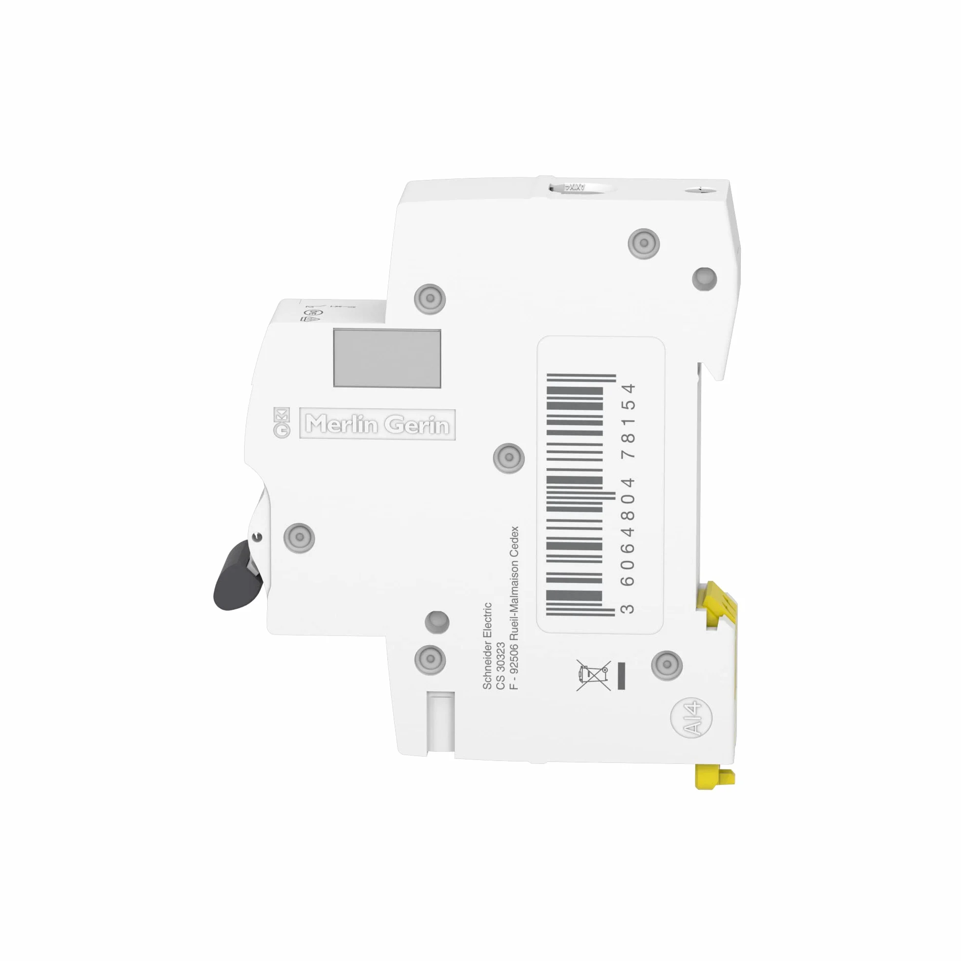Schneider Electric A9K01116 Wyłącznik Nadprądowy, Biały, 16 A