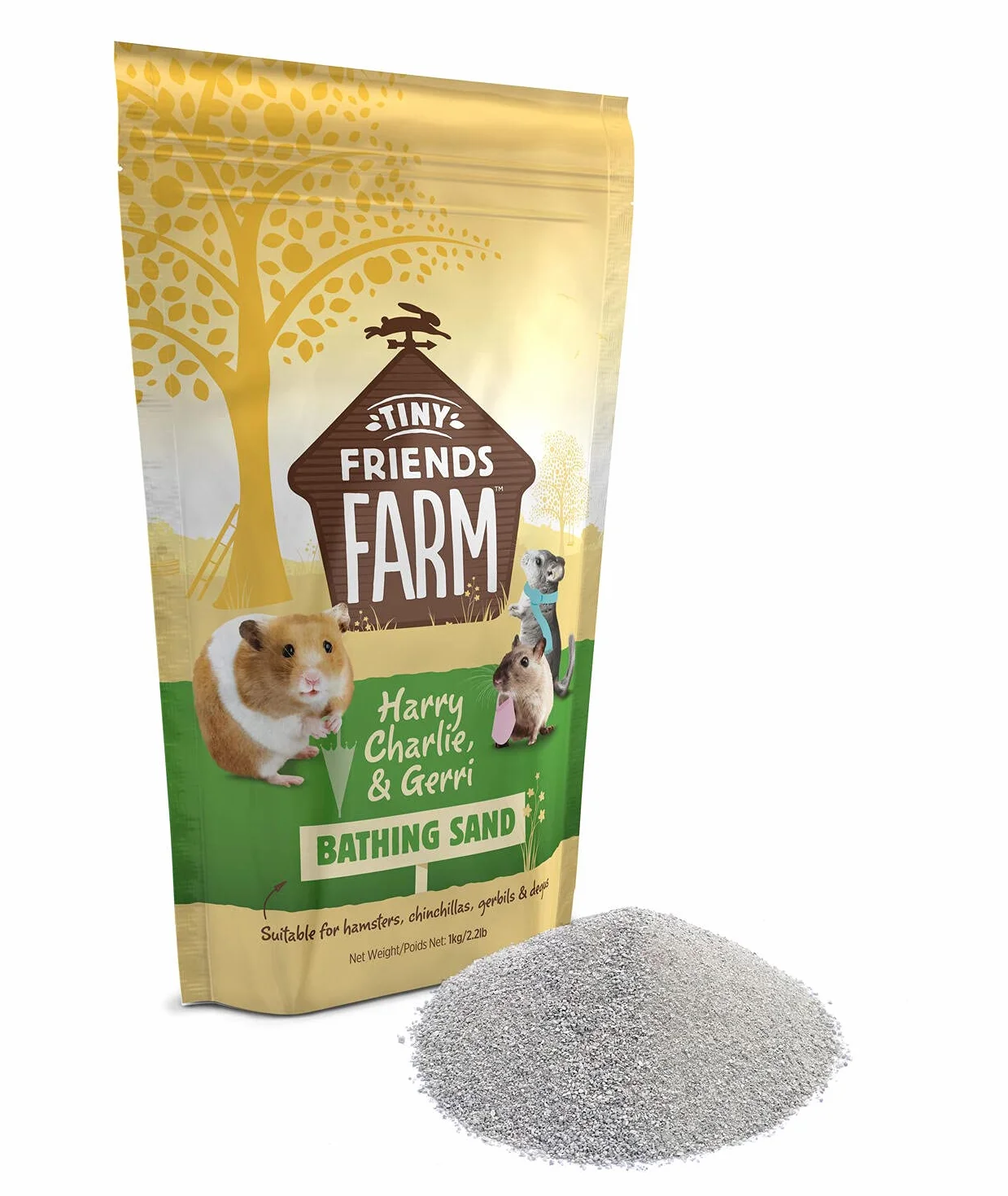 Supreme Tiny Friends Farm Bathing Sand 2.2lb