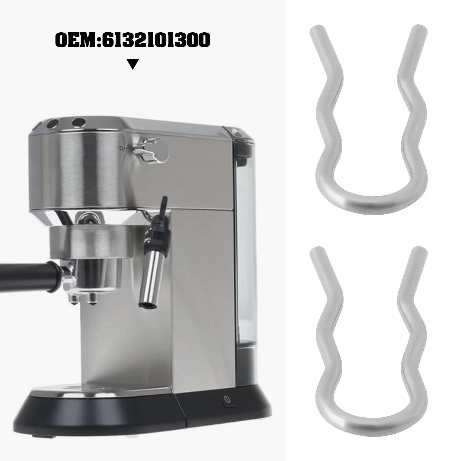Klips sprężynowy do ekspresu do kawy Delonghi EC140B ECA13000 część zamienna