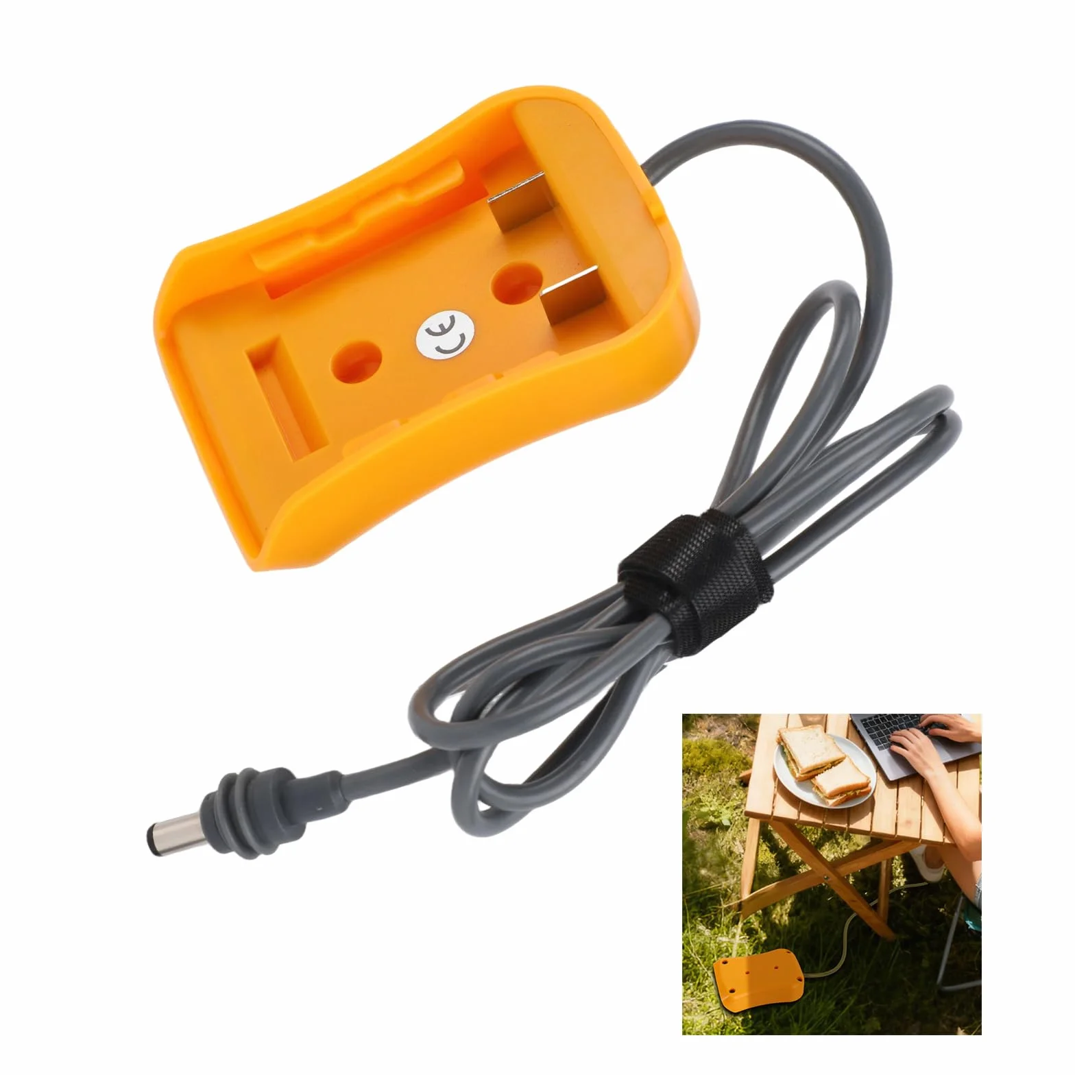 100cm Adapter Baterii DW dla Starlink Mini, Adapter Ładowacza Kabla Zasilania 20V do DC dla Starlink Mini Akcesoriów Kabel Zasilający 18AWG