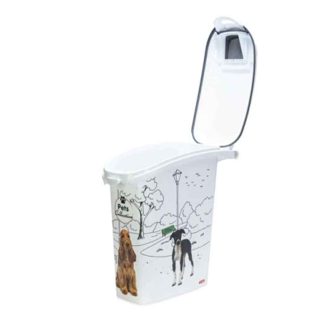 Curver PetLife pojemnik na karmę dla psów, 10 kg/23 l, 23,5 x 49,7 x 50,30 cm