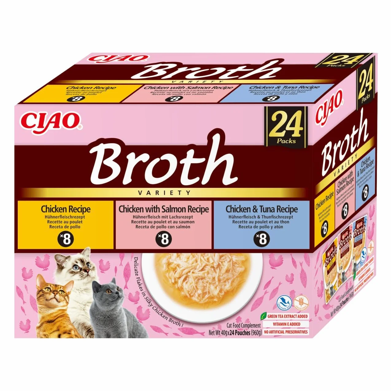 Inaba Ciao Broth przysmaki dla kotów 40 g 24 szt.