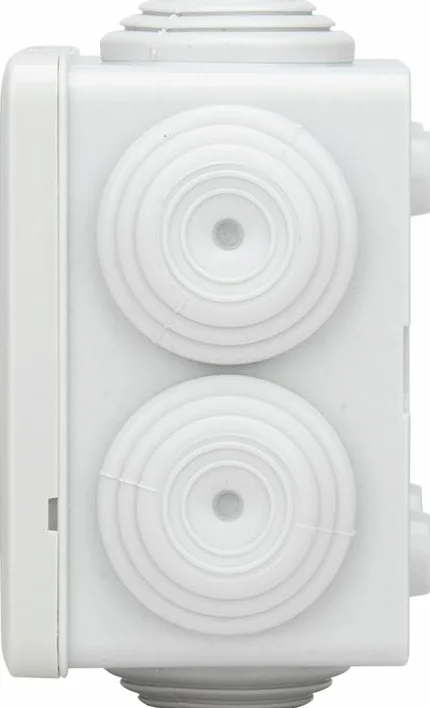 Zenitech, IP55 puszka przyłączeniowa do płyt gipsowo-kartonowych, 60x60x40mm, biała, odporna na wilgoć i kurz, łatwa i dyskretna instalacja, optymalna ochrona instalacji elektrycznej
