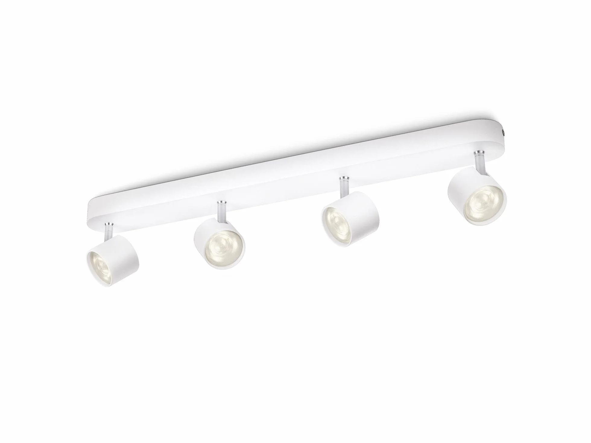 Philips 4-częściowy reflektor punktowy Cyl, 4 x 4 W, 230 lm, biały, 915004146501, 4-punktowy