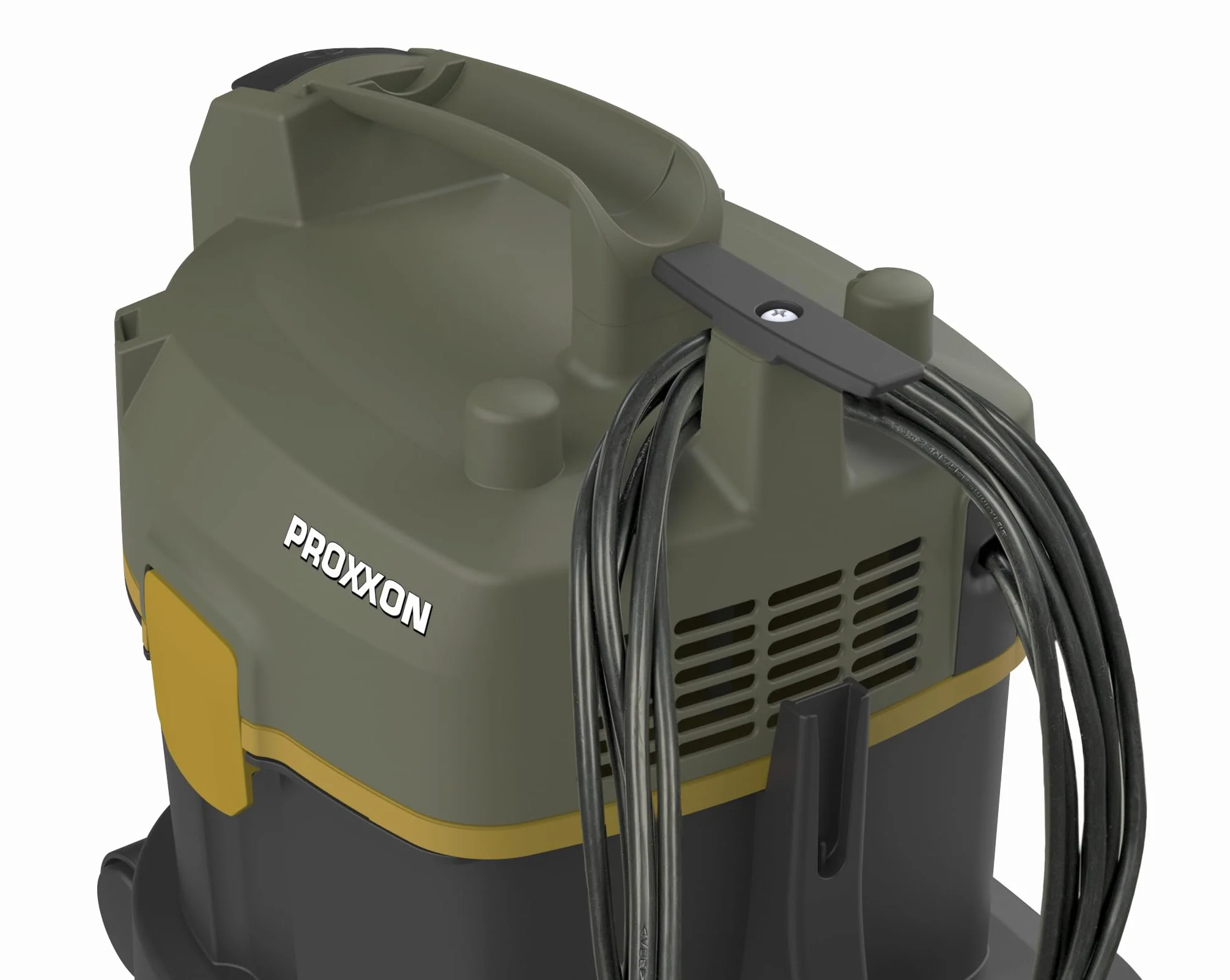 Proxxon Automatyczny odkurzacz warsztatowy WSA (230 V, 50/60 Hz, moc 700 W, do elektronarzędzi do 1800 W, waga 4,3 kg, pojemność pojemnika 11 l, odkurzacz przemysłowy)