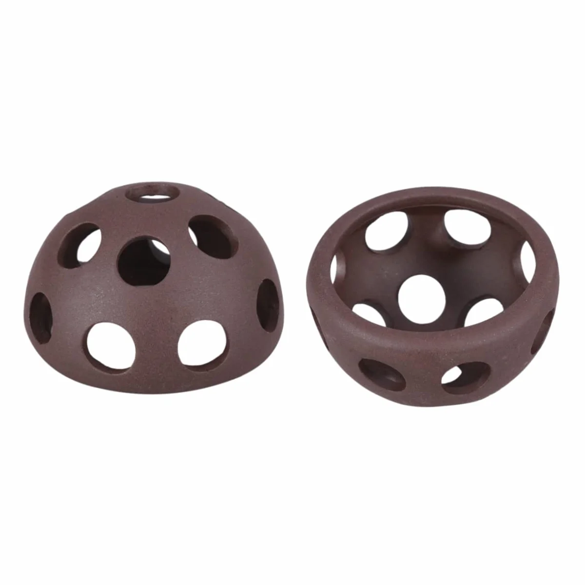 VANZACK 2-pakowy Zestaw Do Hodowli Ryb Akwariowych Porowaty Ceramiczny Domek Dla Krewetek