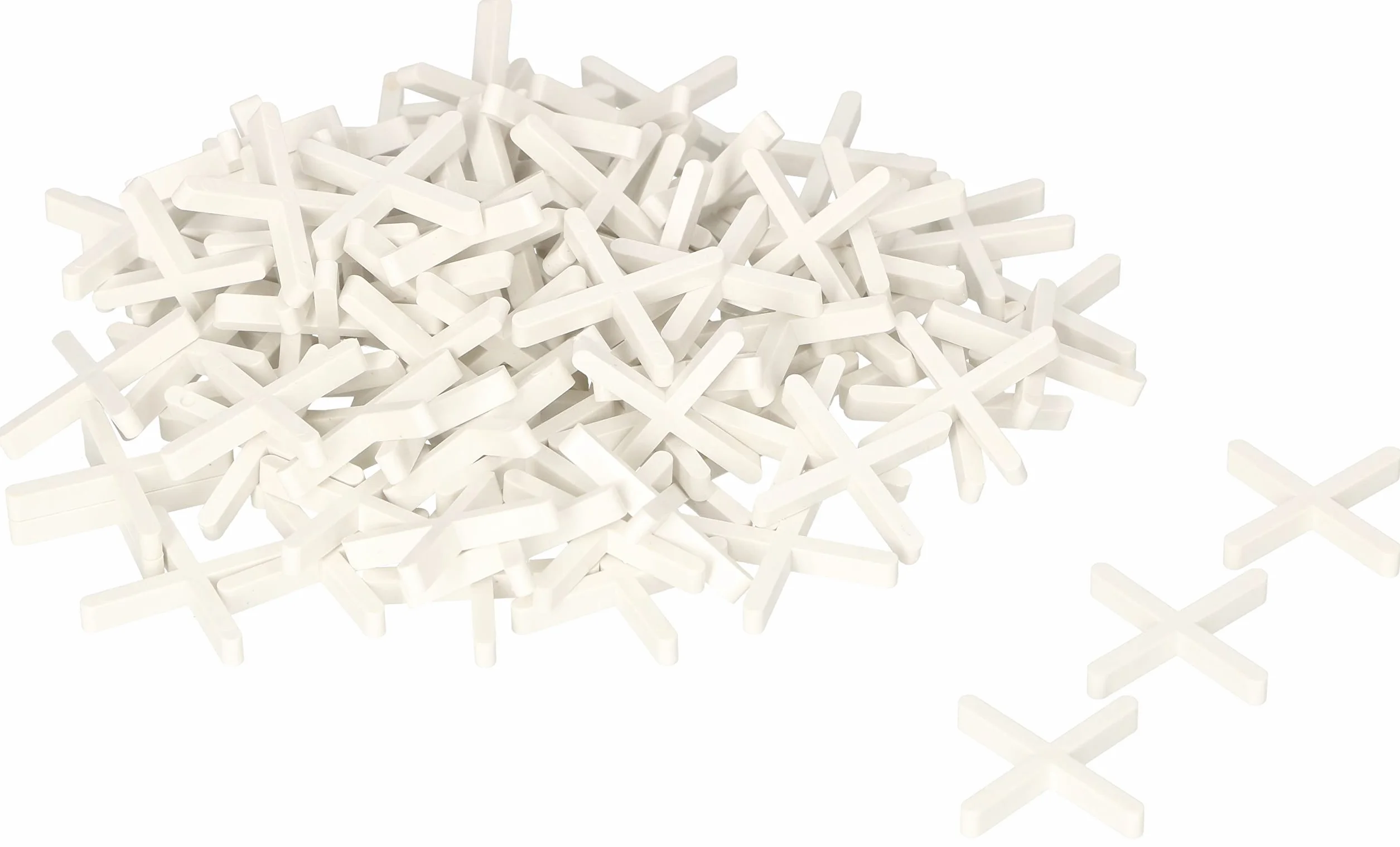 KOTARBAU® Krzyże do płytek 2 mm do układania płytek, zestaw 1000 sztuk