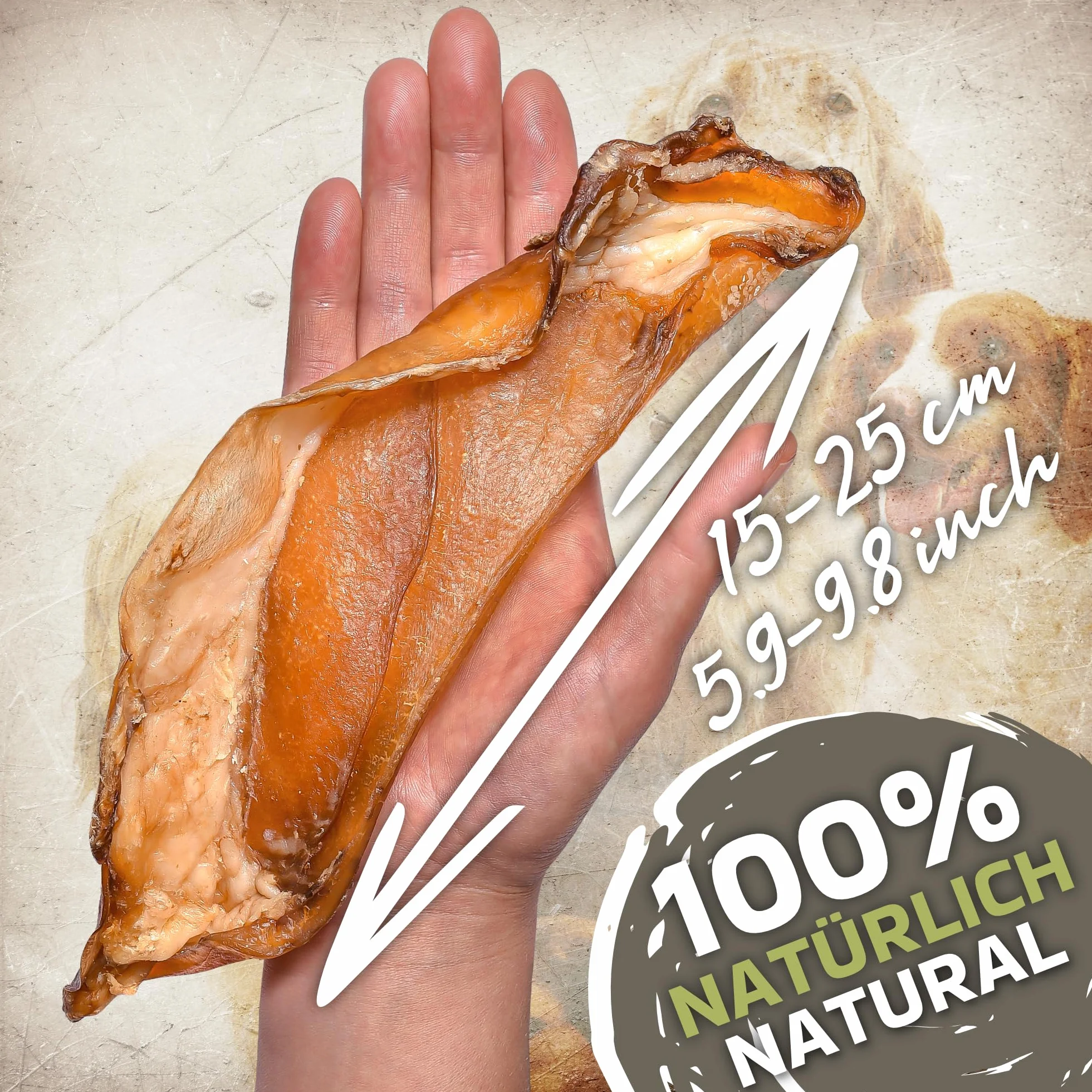 Chrząstka wołowa dla psów 1 kg (ok. 15-20 sztuk) | naturalna przekąska do żucia ze 100% wołowiny | wzmacnia stawy i pielęgnację zębów | bez zbóż i bez dodatków
